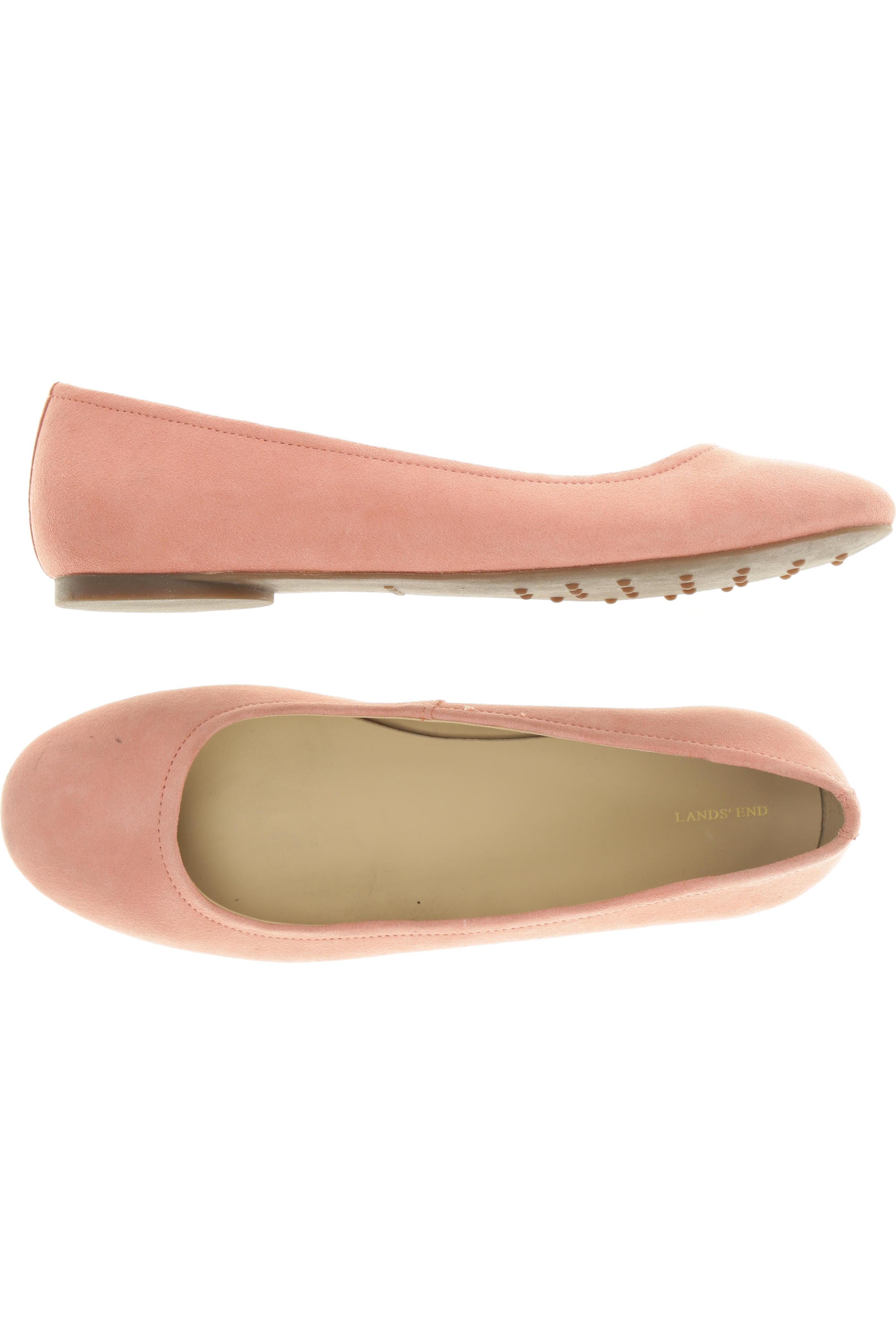 

Lands End Damen Ballerinas, pink, Gr. 11