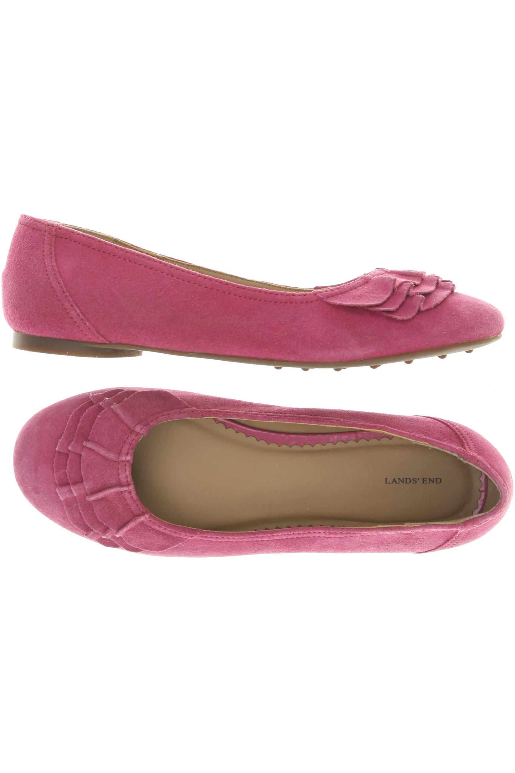 

Lands End Damen Ballerinas, pink, Gr. 36