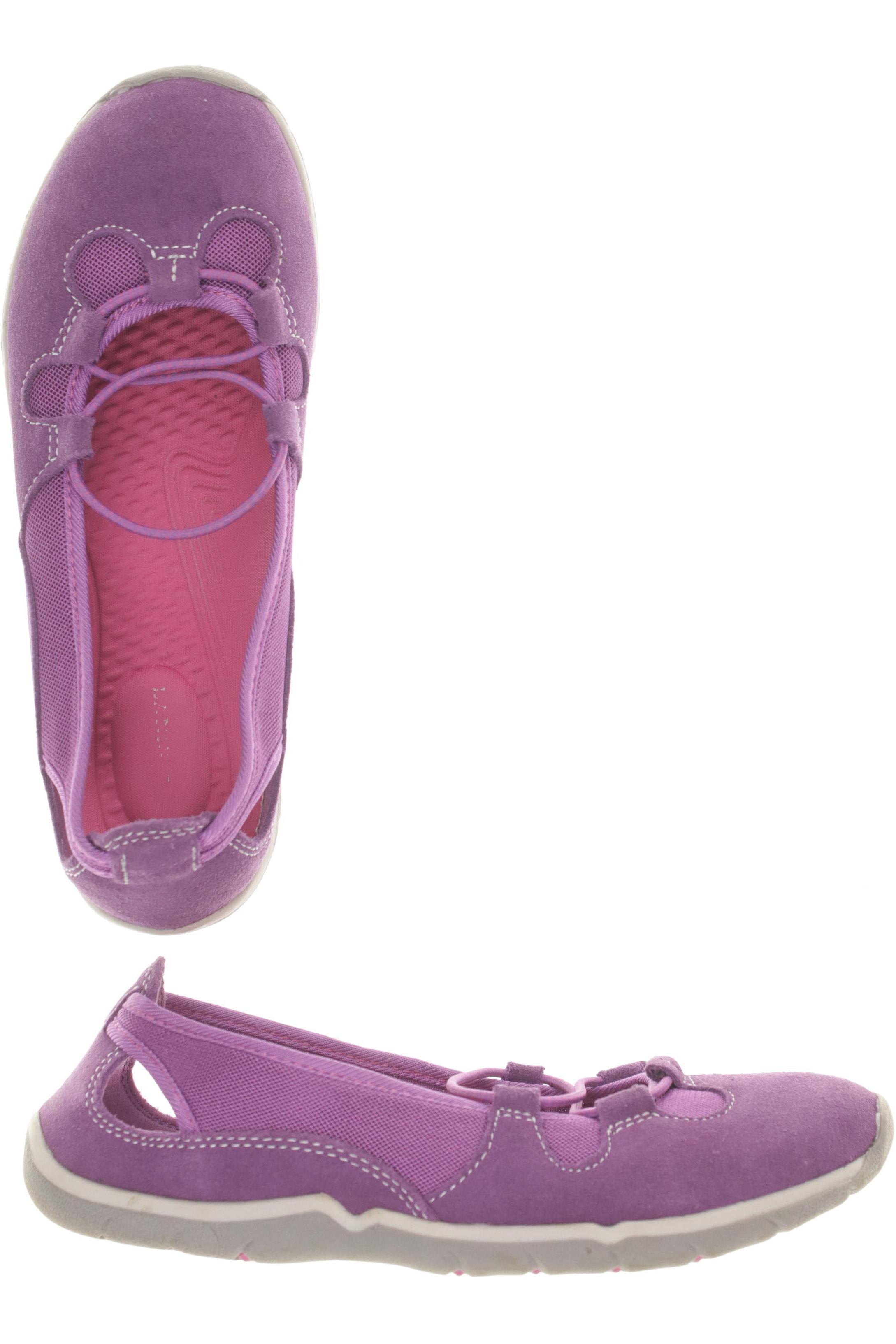 

Lands End Damen Ballerinas, lila, Gr. 38.5