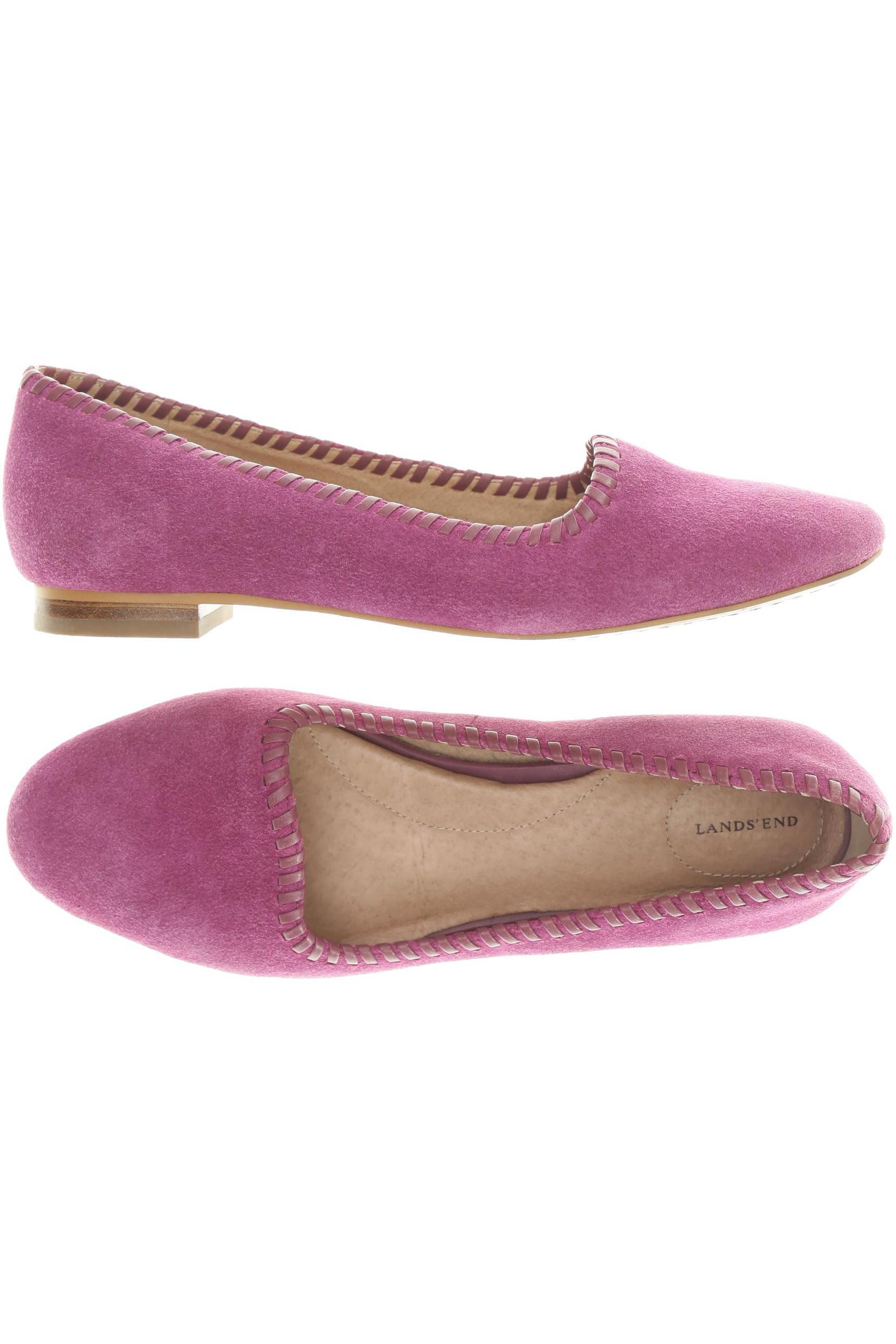 

Lands End Damen Ballerinas, pink, Gr. 37