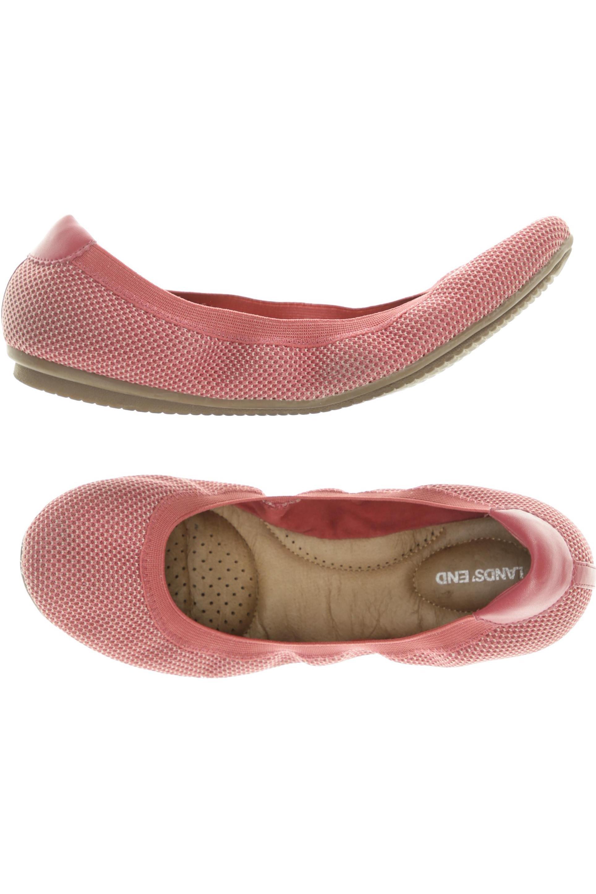 

Lands End Damen Ballerinas, pink, Gr. 40