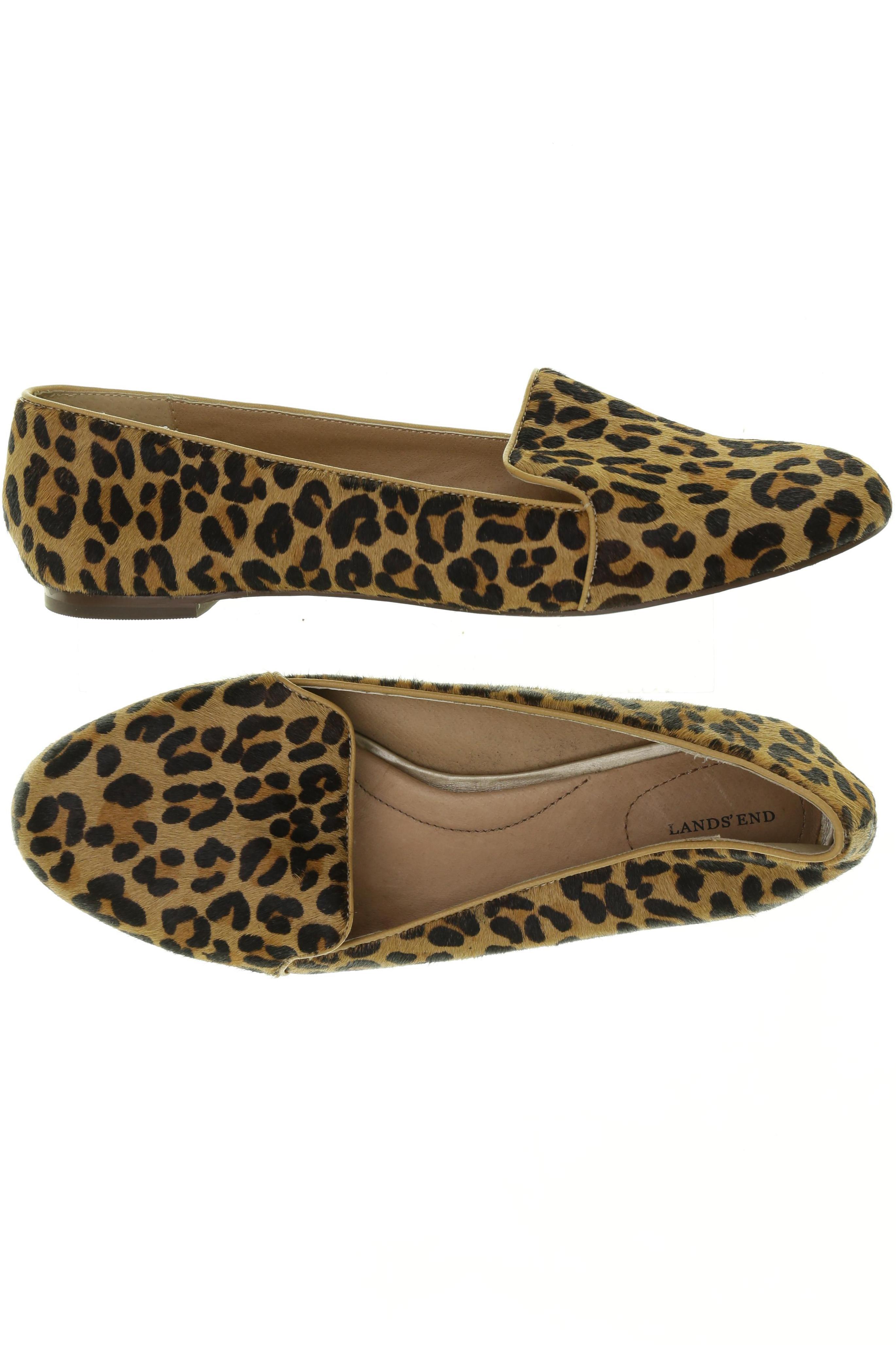 

Lands End Damen Halbschuh, braun, Gr. 39