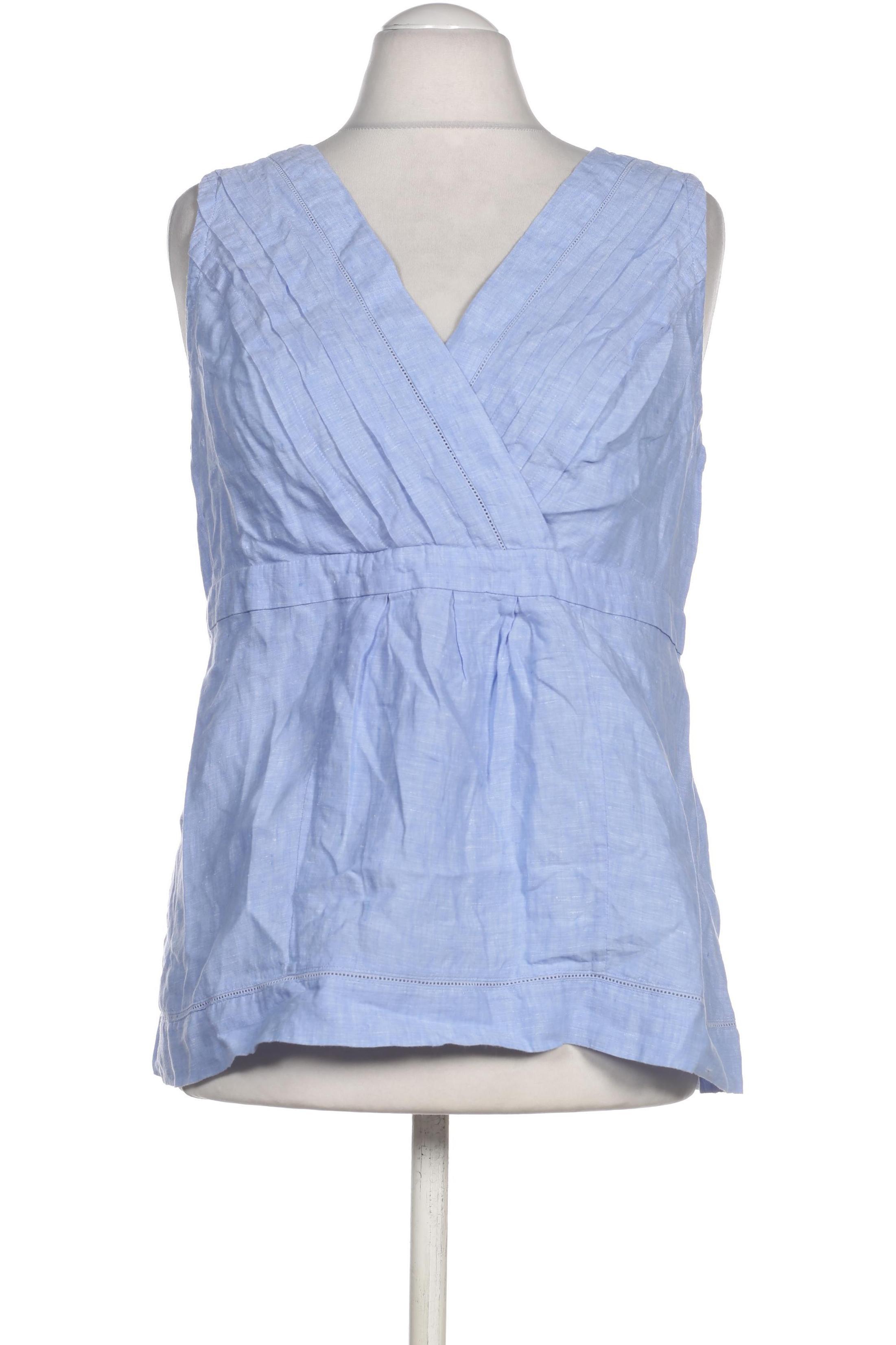 

Lands End Damen Bluse, blau, Gr. 42