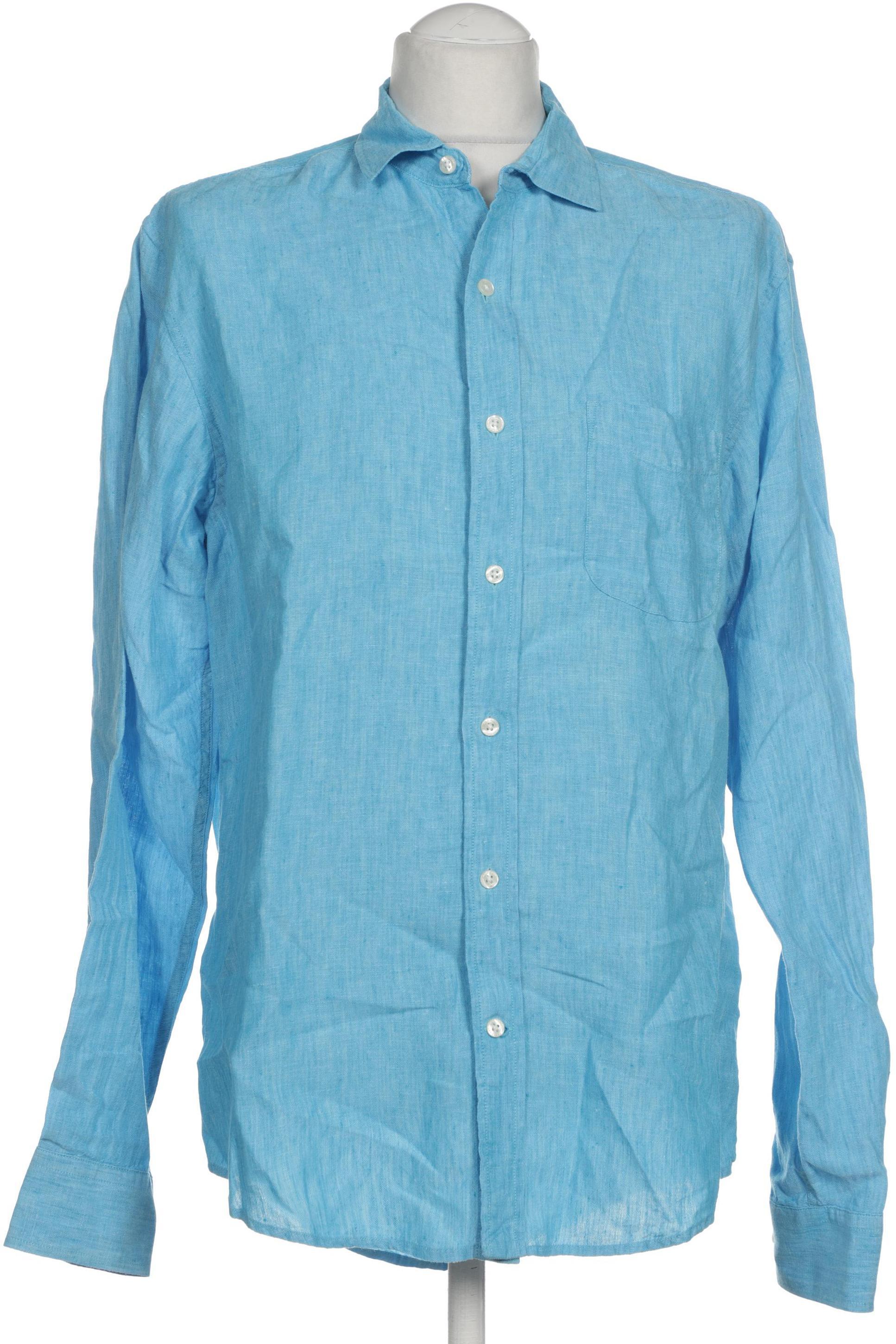 Thumbnail - Lands End Herren Hemd, blau, Gr.