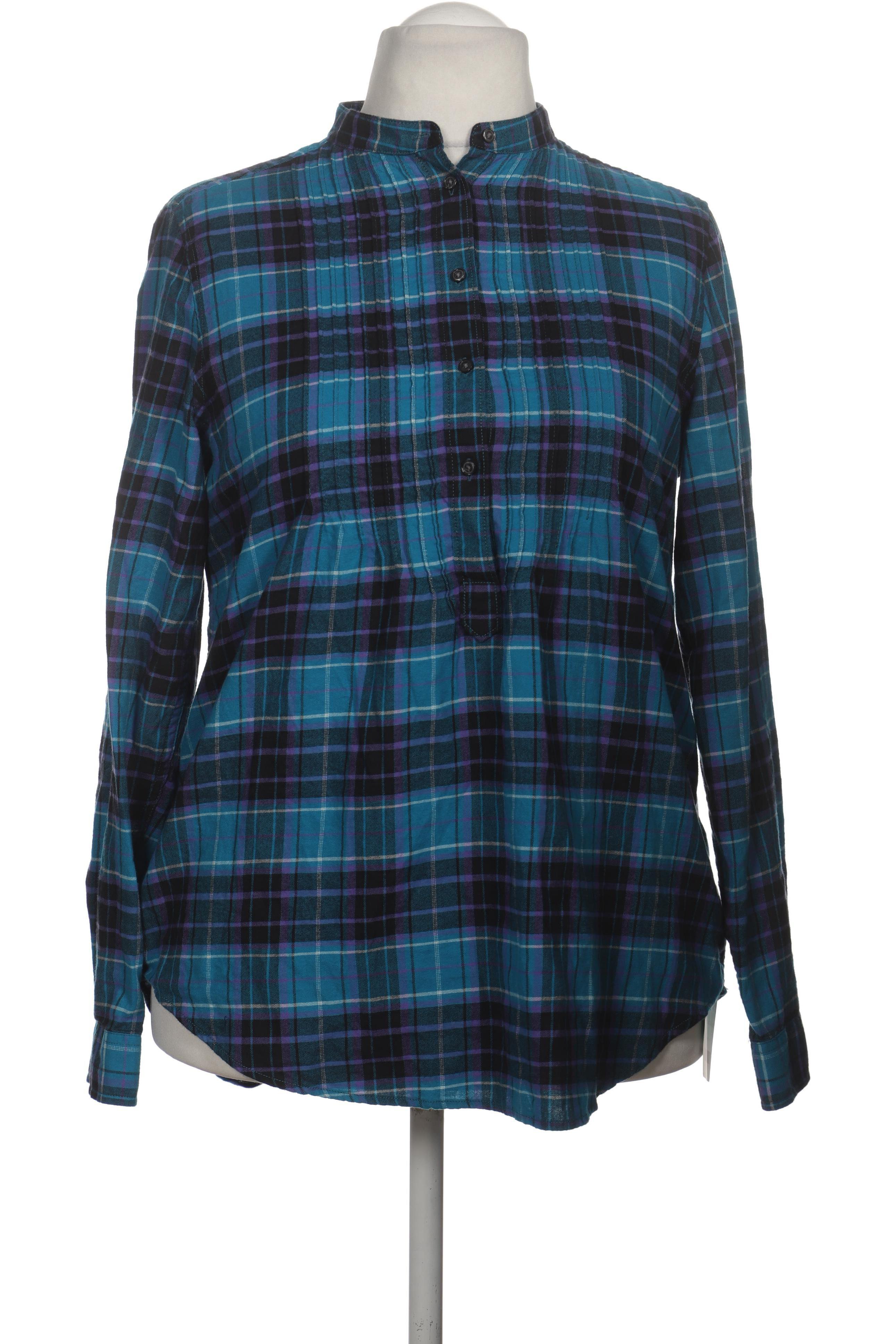 

Lands End Damen Bluse, blau, Gr. 42