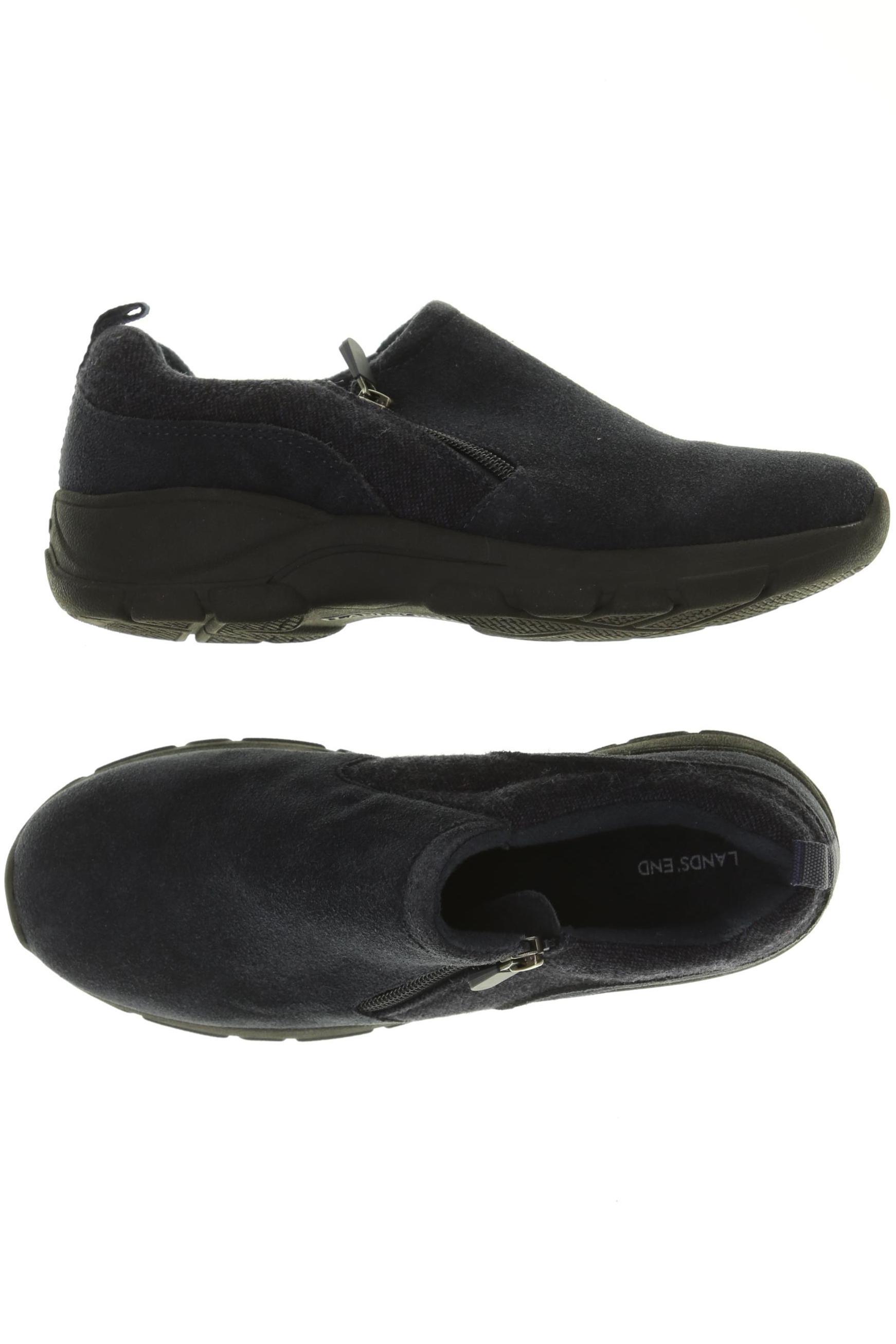 

Lands End Damen Halbschuh, blau, Gr. 38