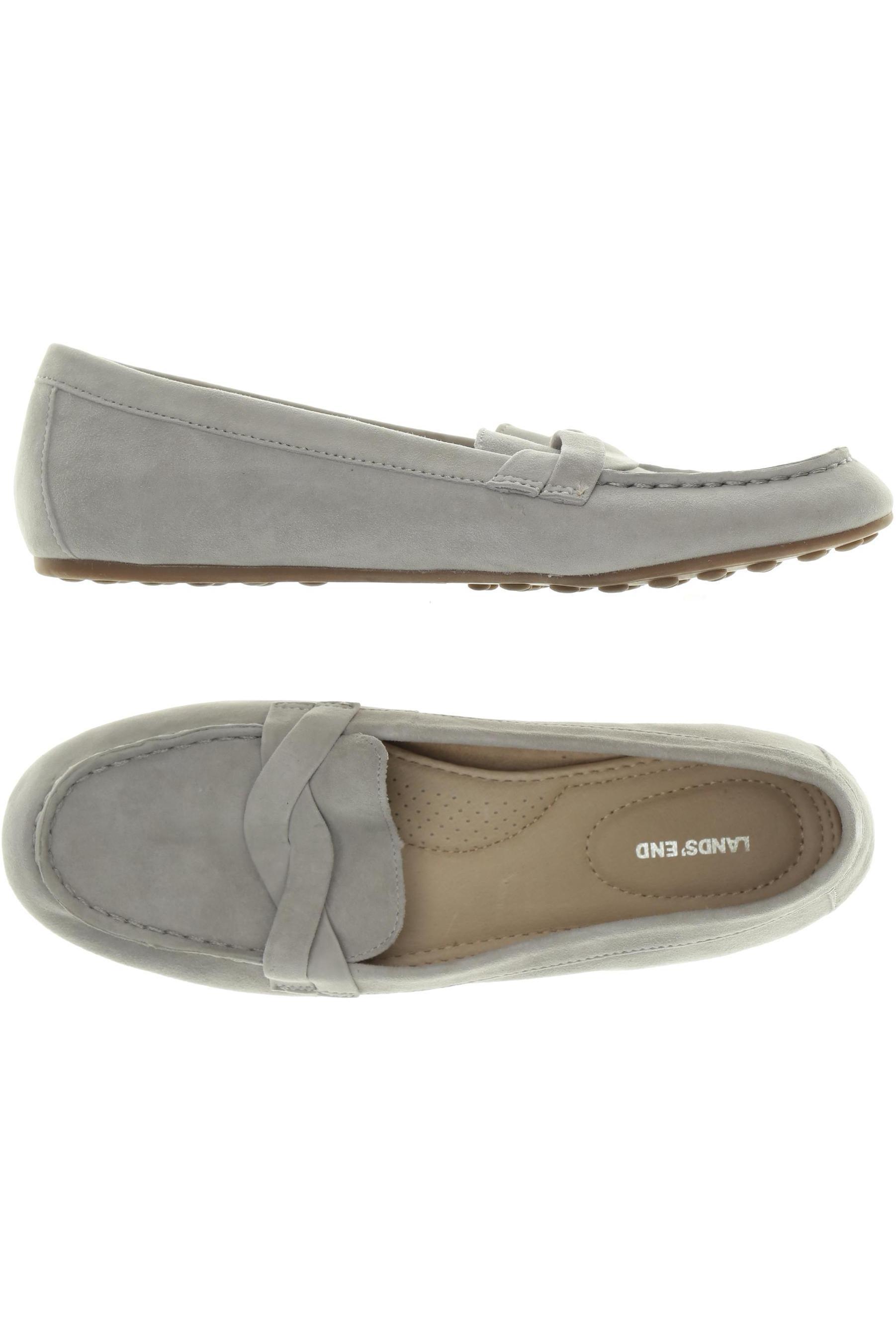 

Lands End Damen Halbschuh, grau, Gr. 38.5