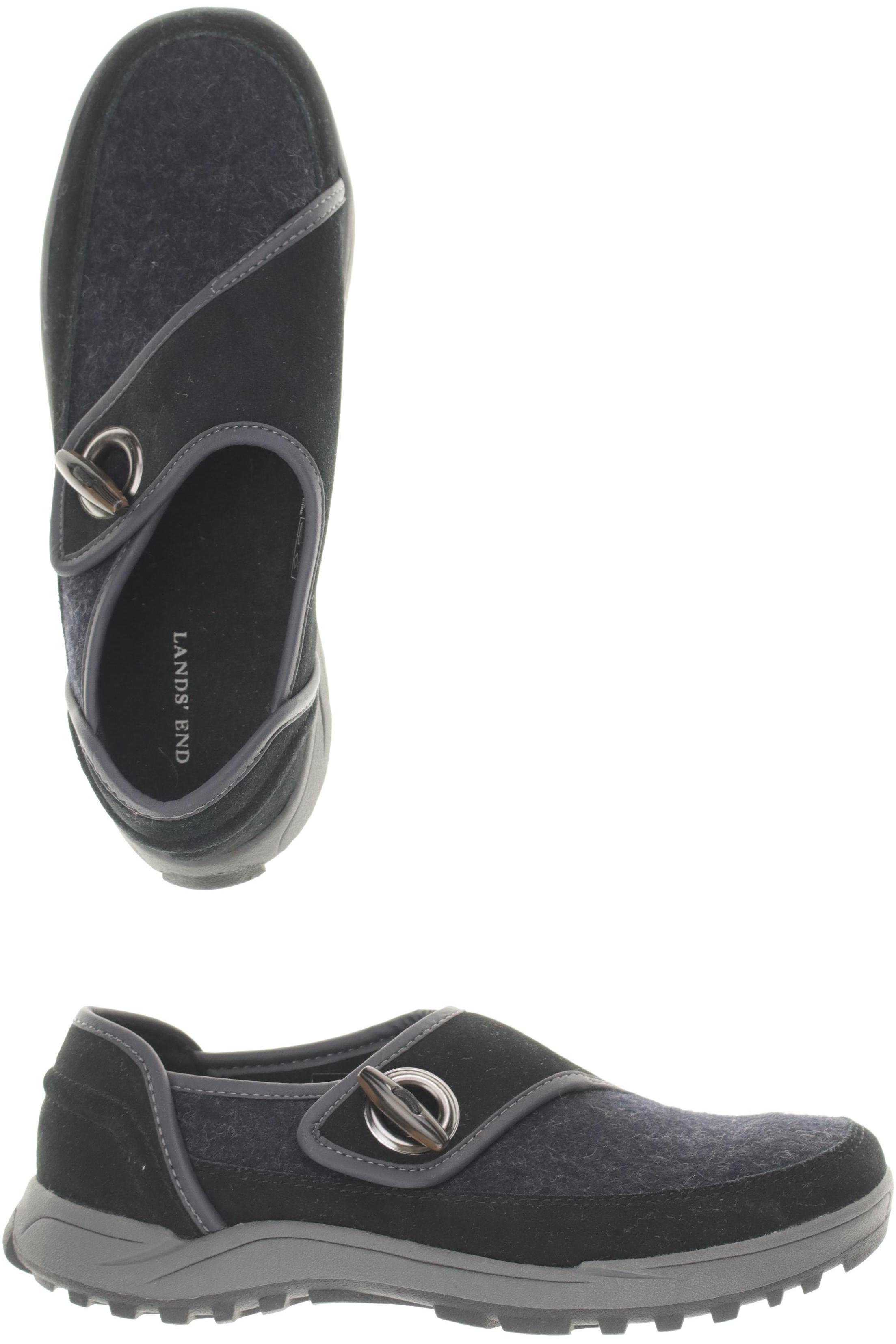 

Lands End Damen Halbschuh, grau, Gr. 5
