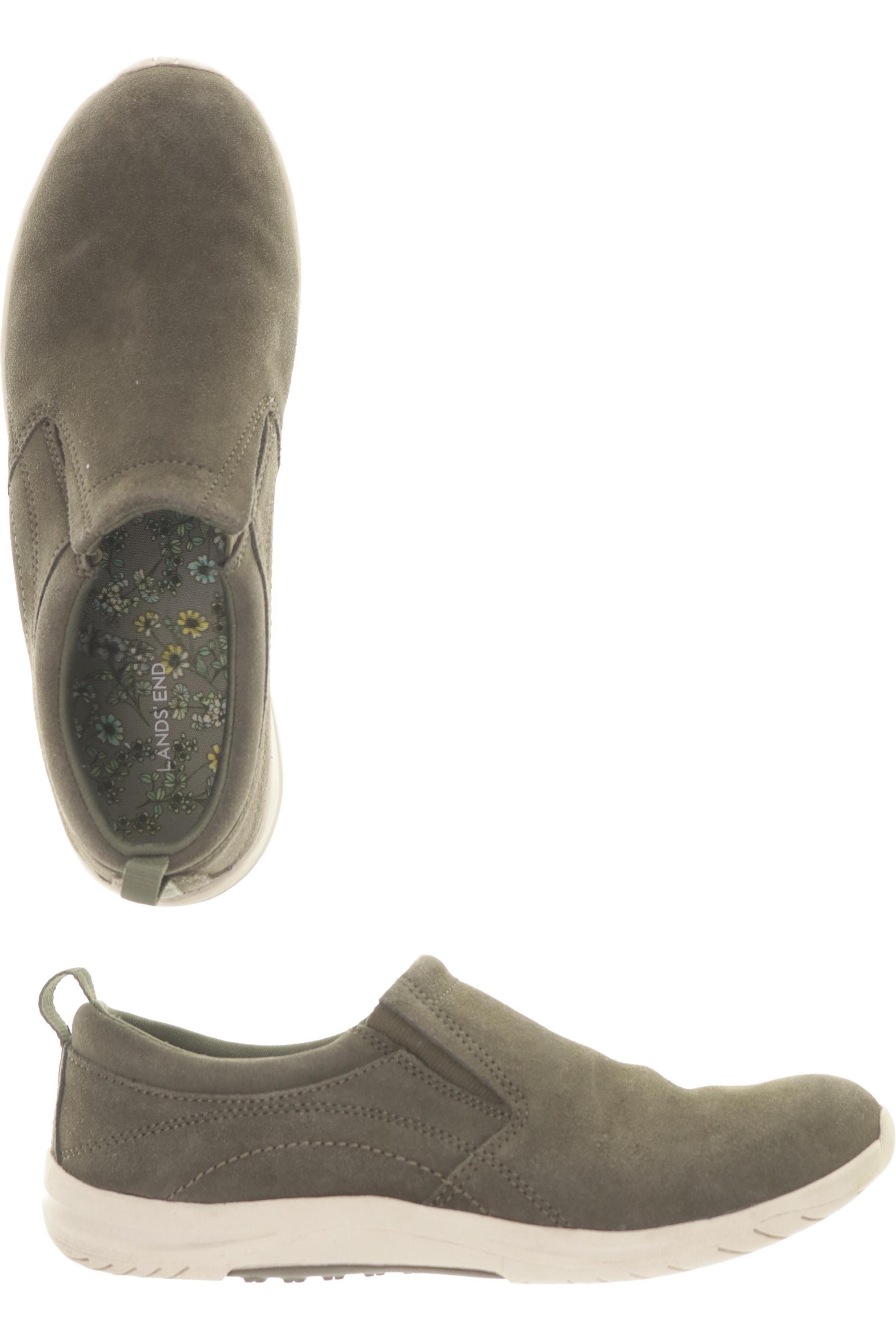 

Lands End Damen Halbschuh, grün, Gr. 38