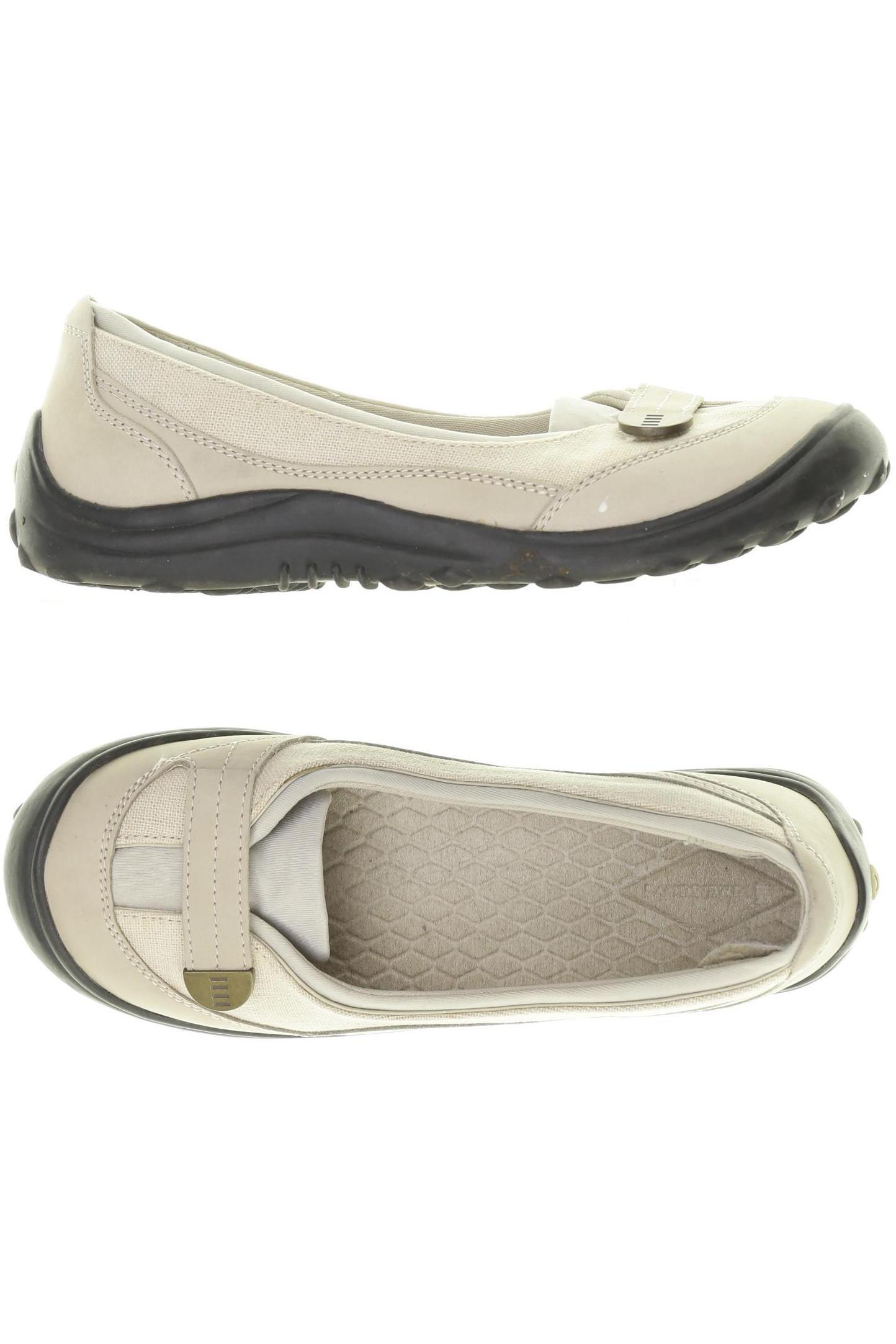 

Lands End Damen Halbschuh, beige, Gr. 38