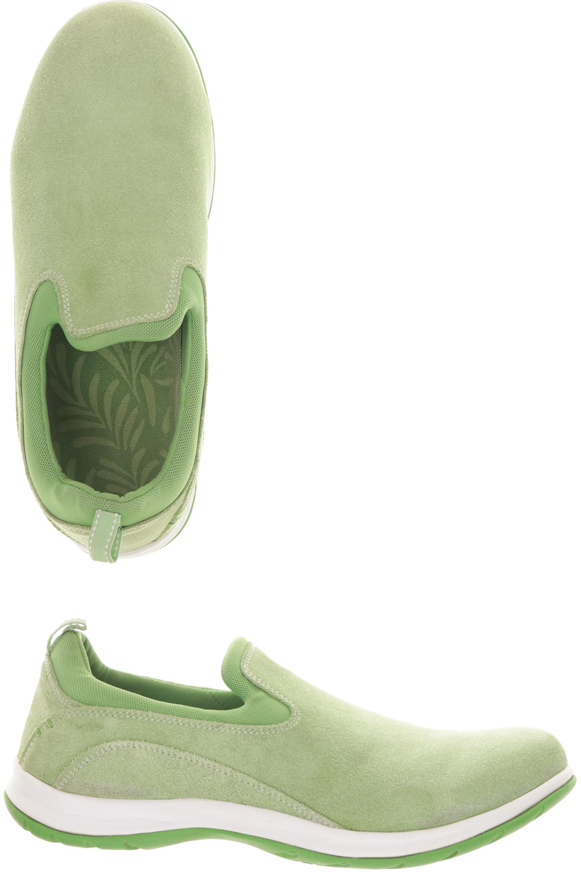 

Lands End Damen Halbschuh, grün, Gr. 42