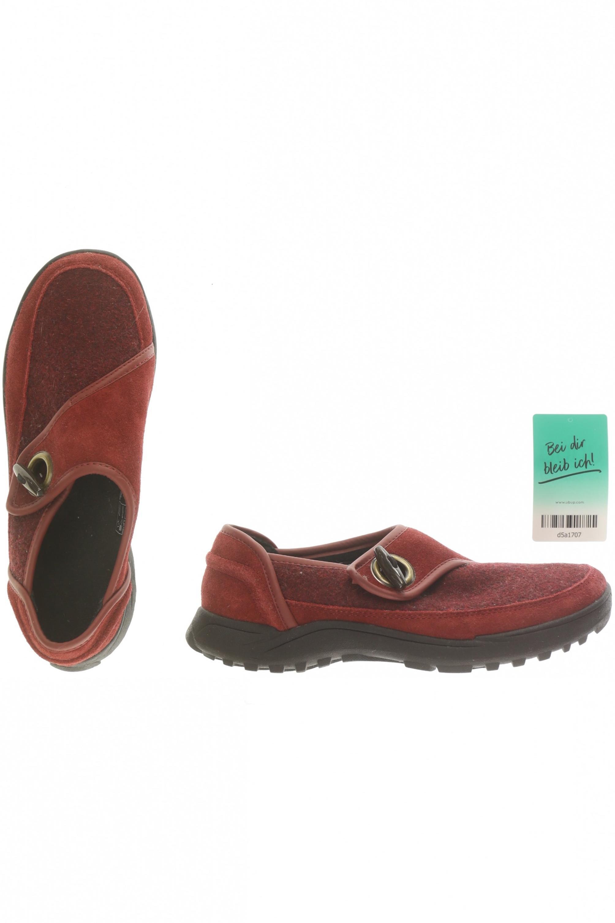 

Lands End Damen Halbschuh, rot, Gr. 37.5