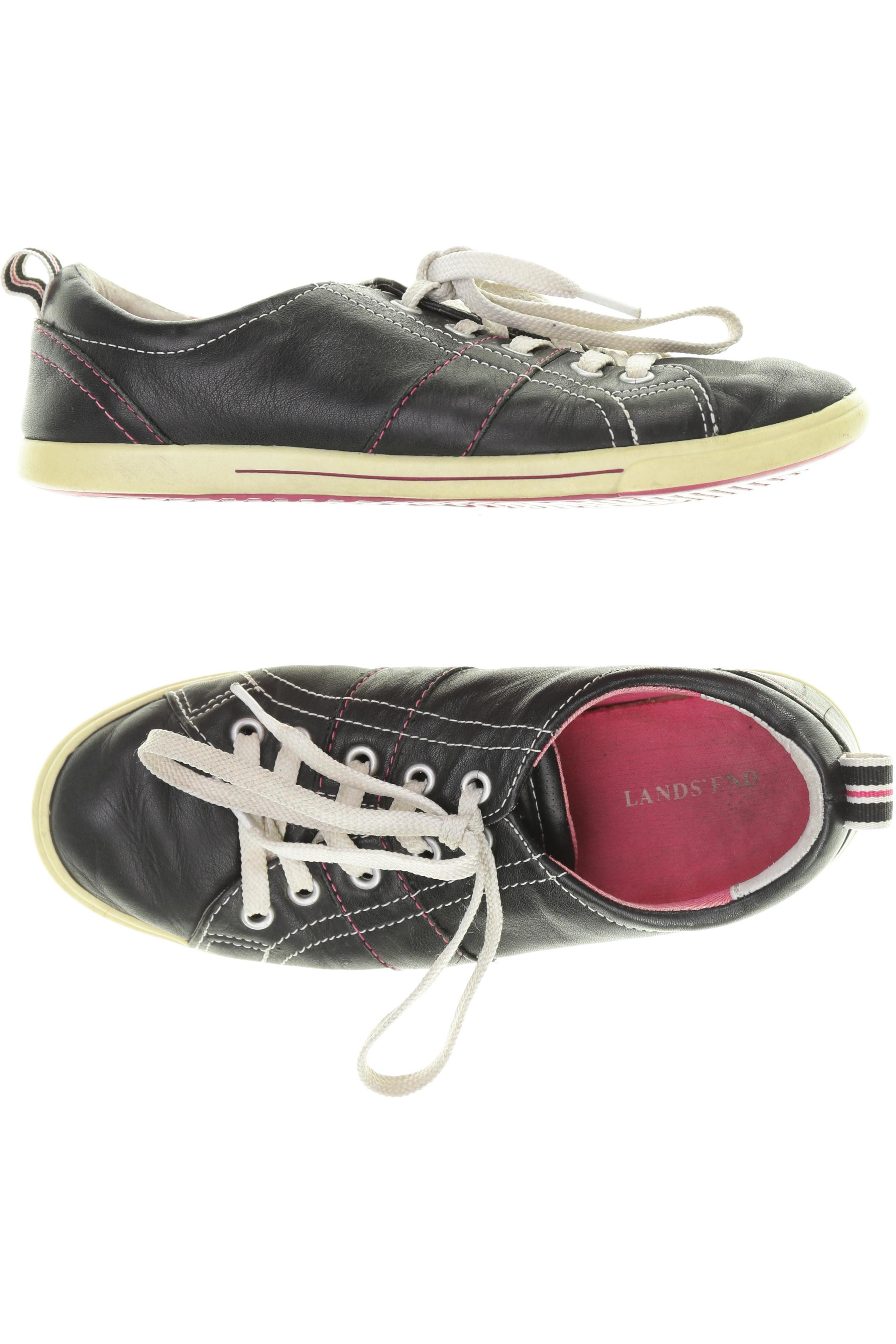 

Lands End Damen Halbschuh, schwarz, Gr. 36