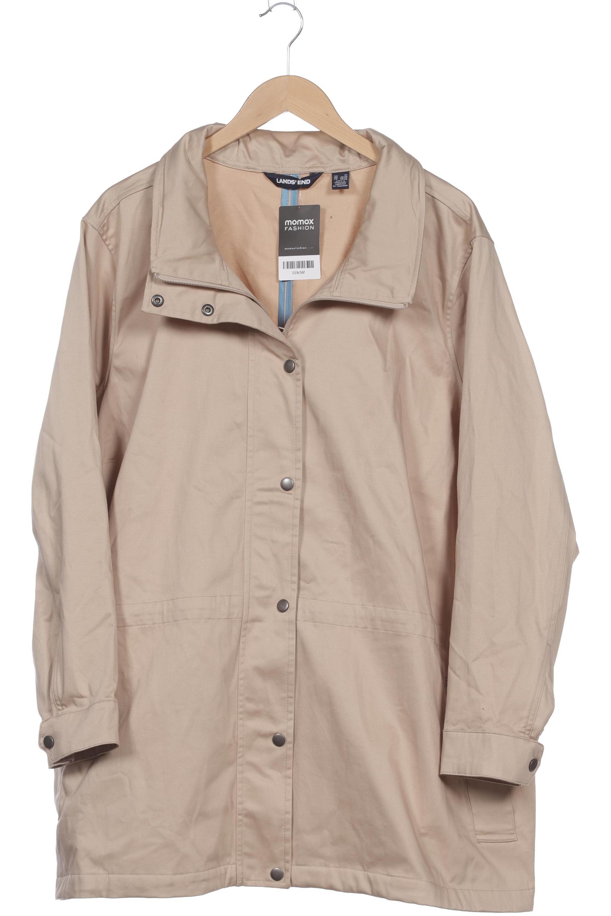 

Lands End Damen Jacke, beige, Gr. 56