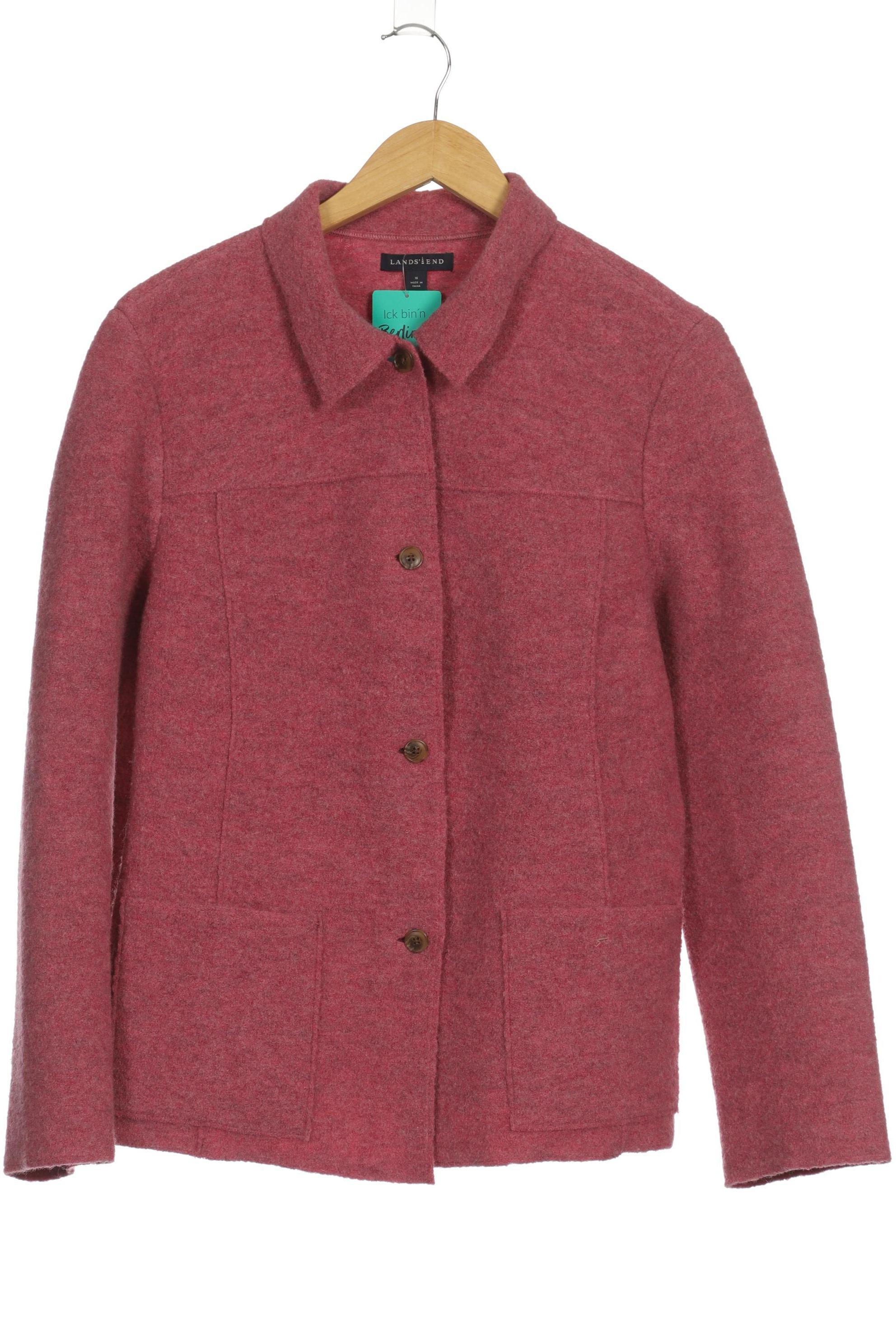 

Lands End Damen Jacke, pink, Gr. 16