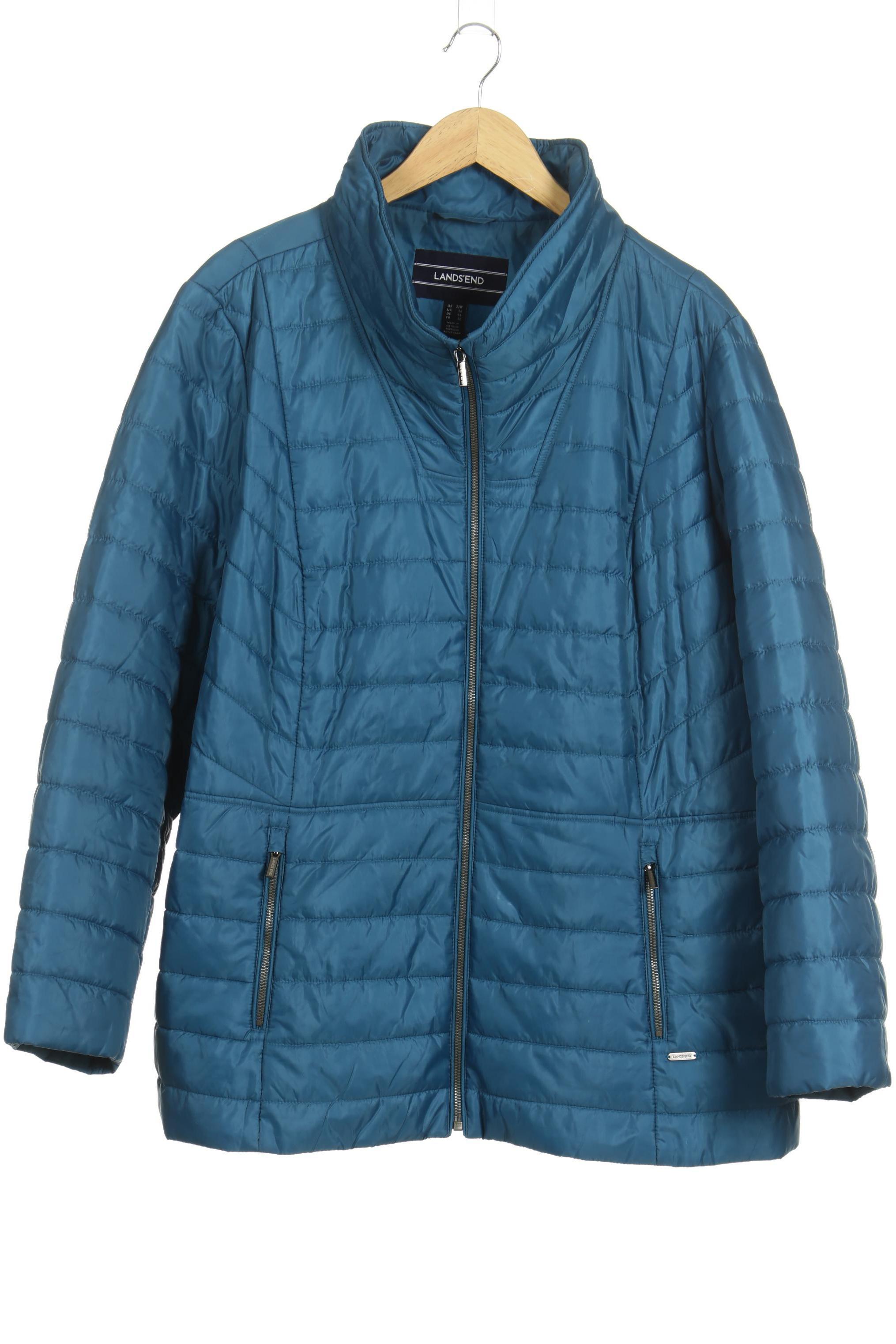 

Lands End Damen Jacke, türkis, Gr. 54