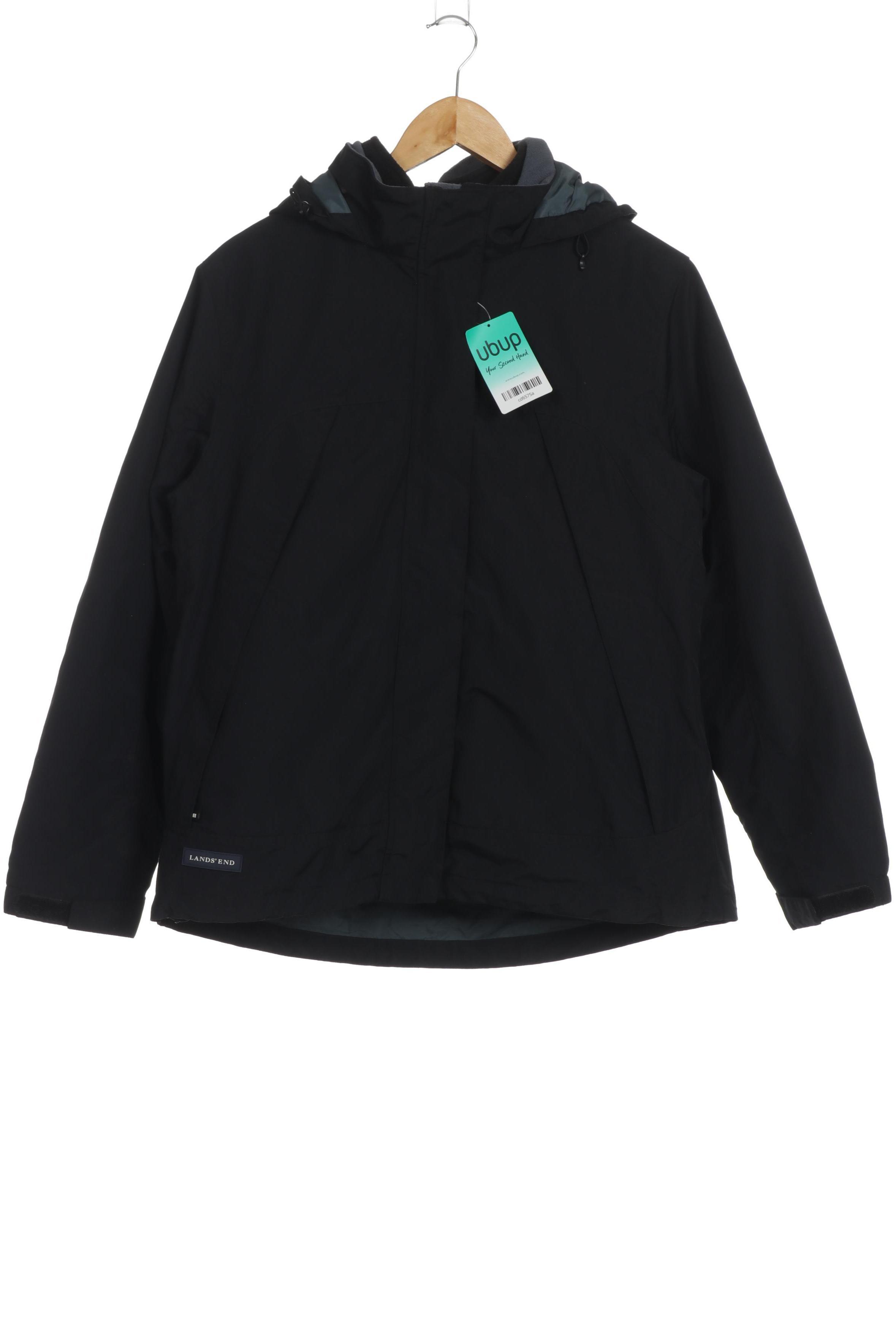 

Lands End Damen Jacke, schwarz, Gr.