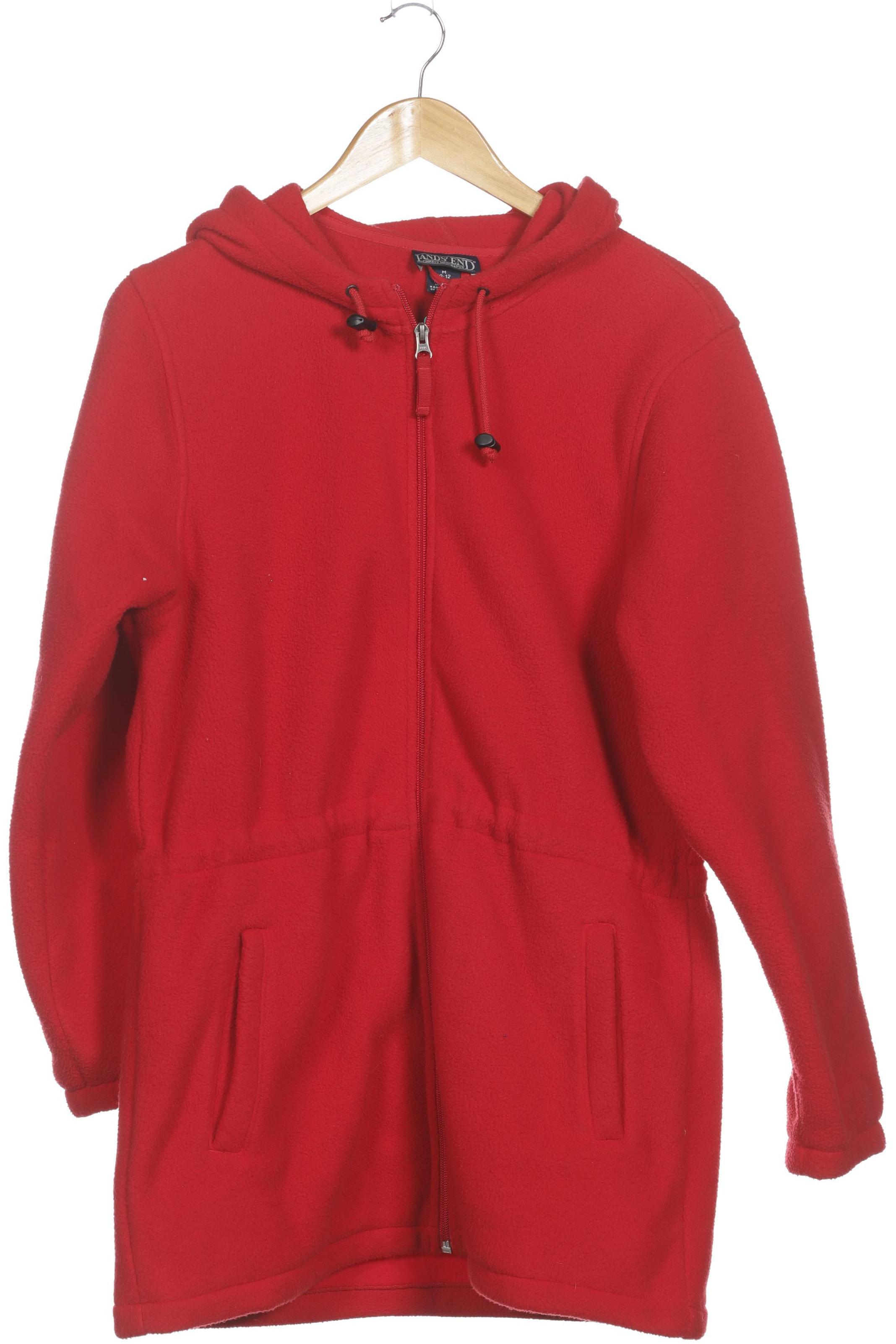 

Lands End Damen Kapuzenpullover, rot, Gr.