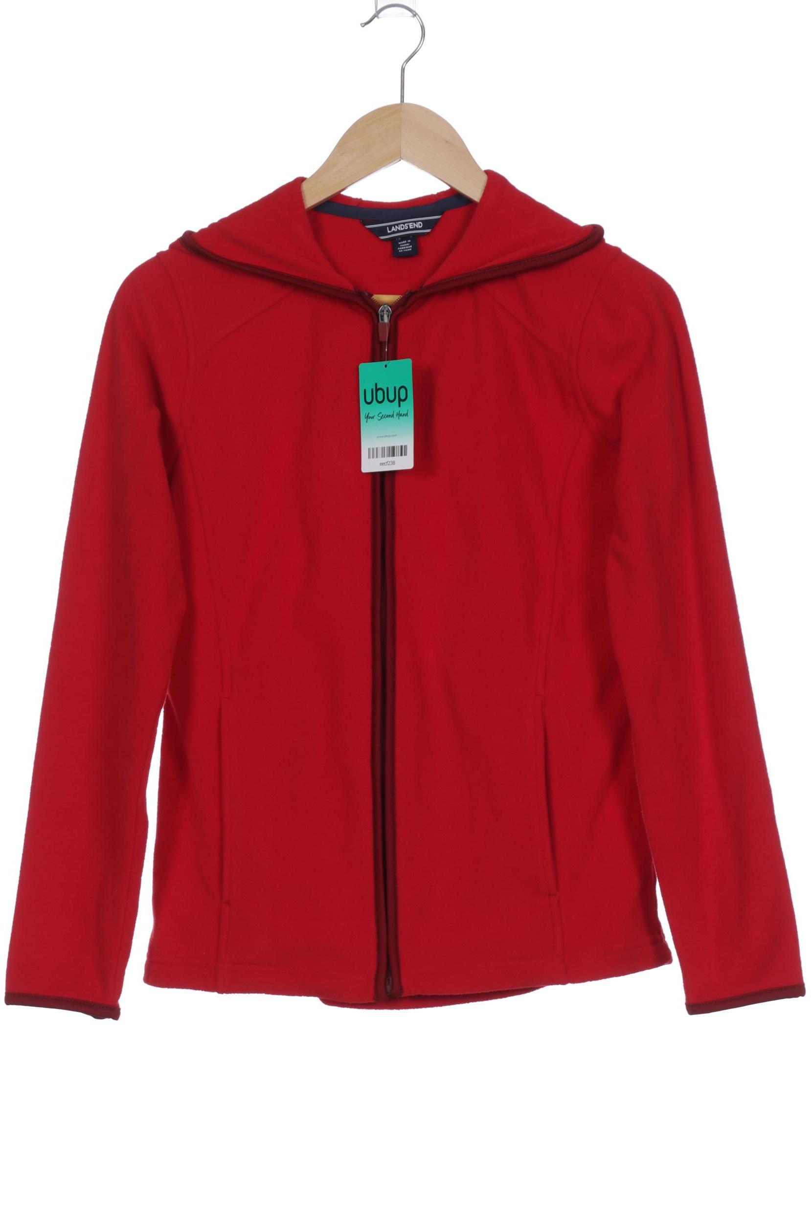 

Lands End Damen Kapuzenpullover, rot, Gr.