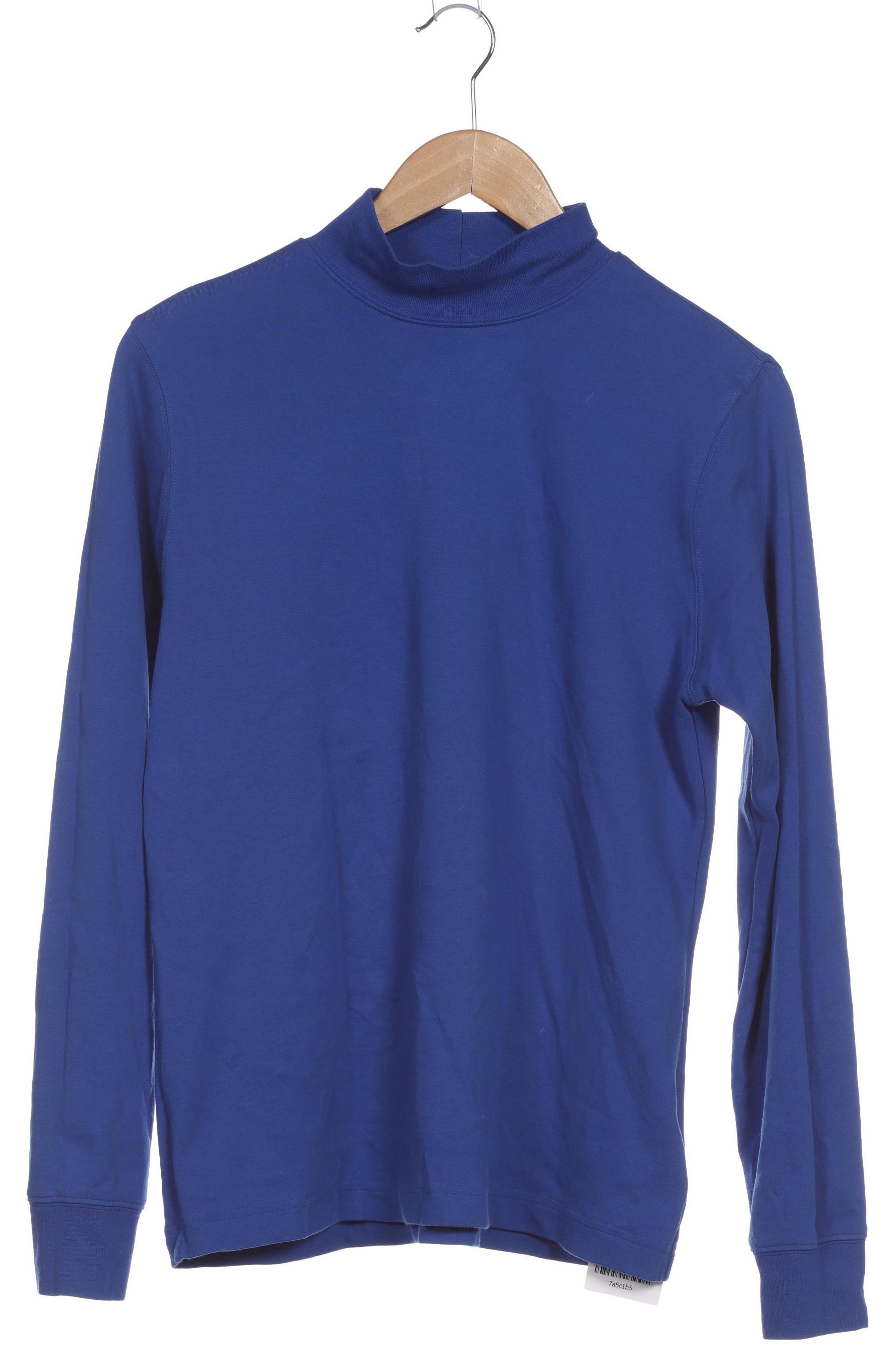 

Lands End Damen Langarmshirt, blau, Gr.