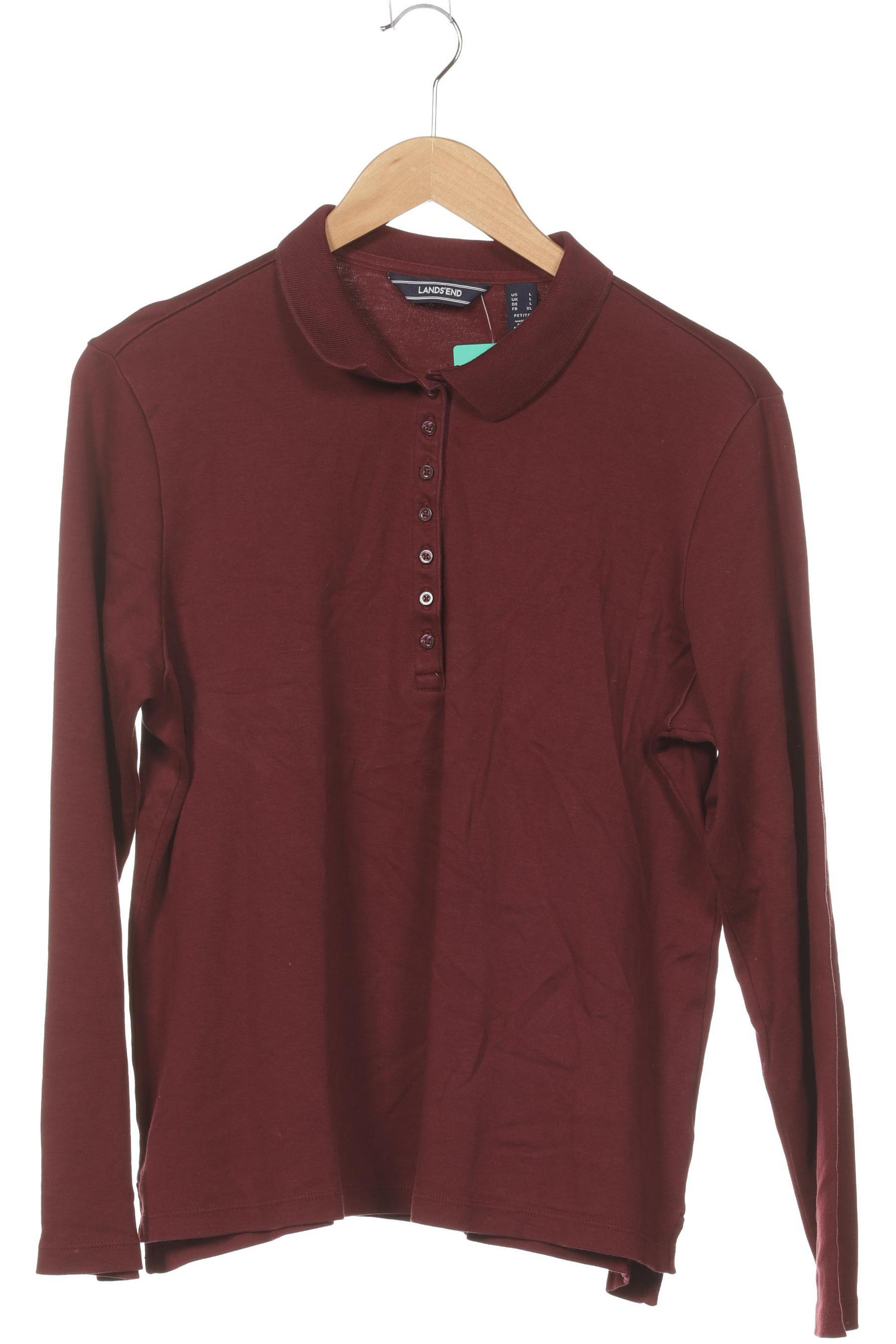 

Lands End Damen Langarmshirt, rot, Gr.