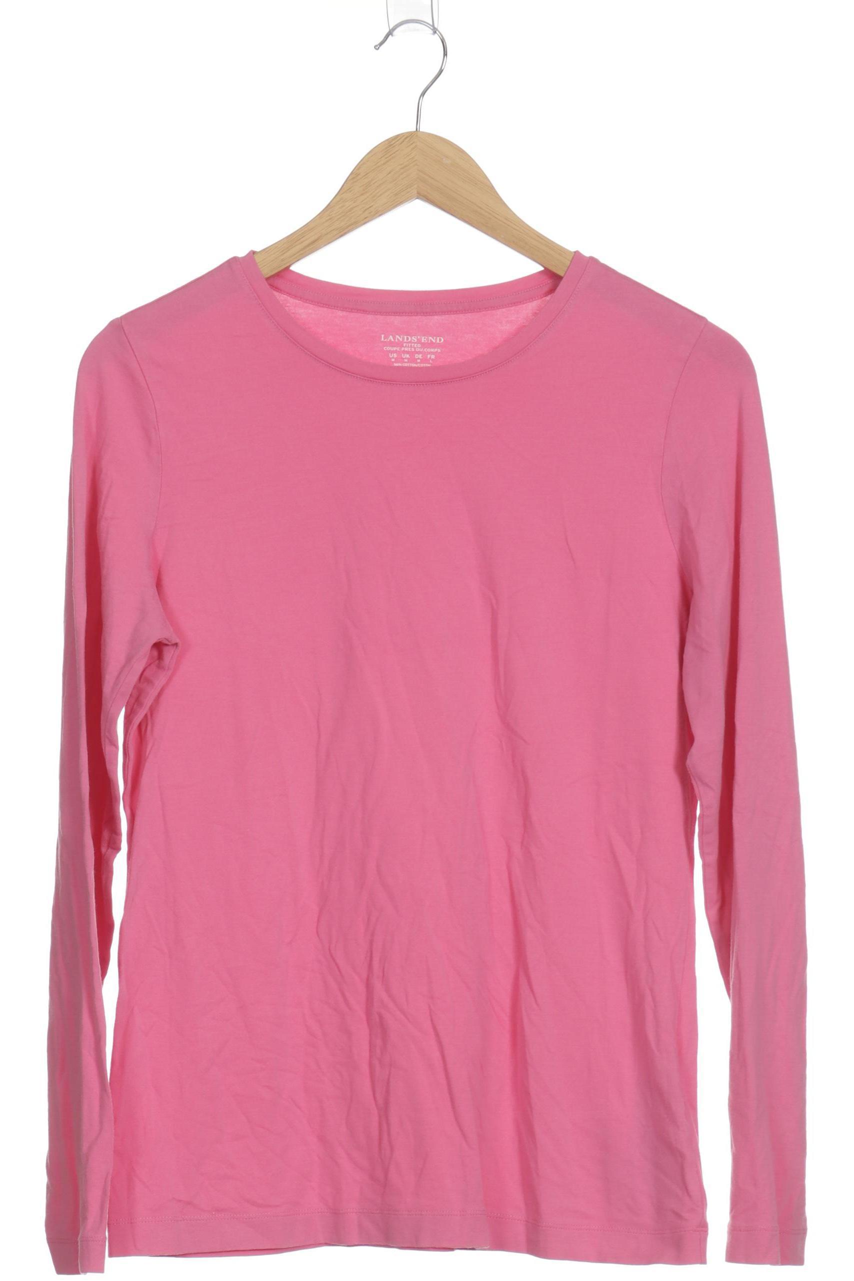 

Lands End Damen Langarmshirt, pink, Gr.