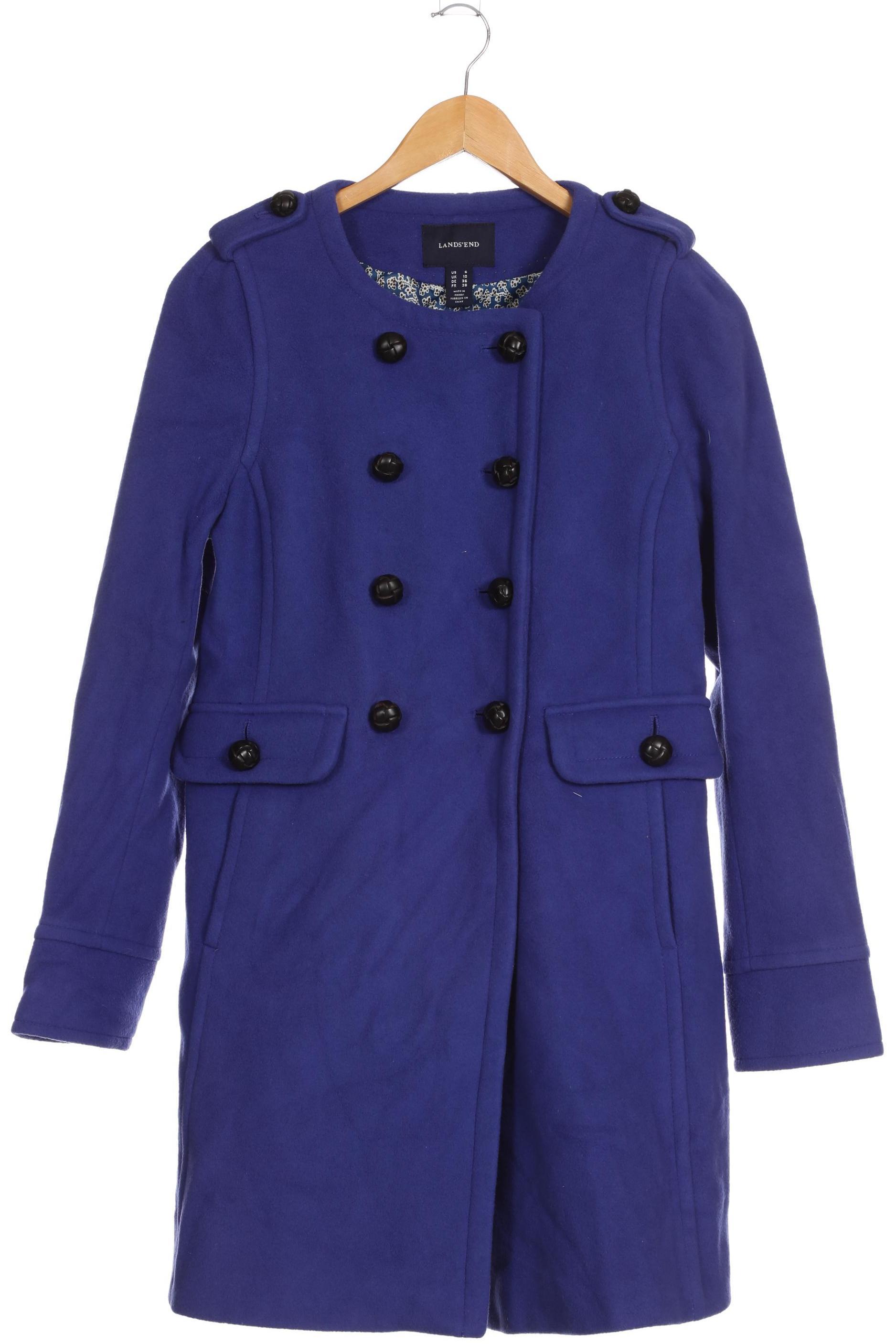 

Lands End Damen Mantel, blau, Gr. 36