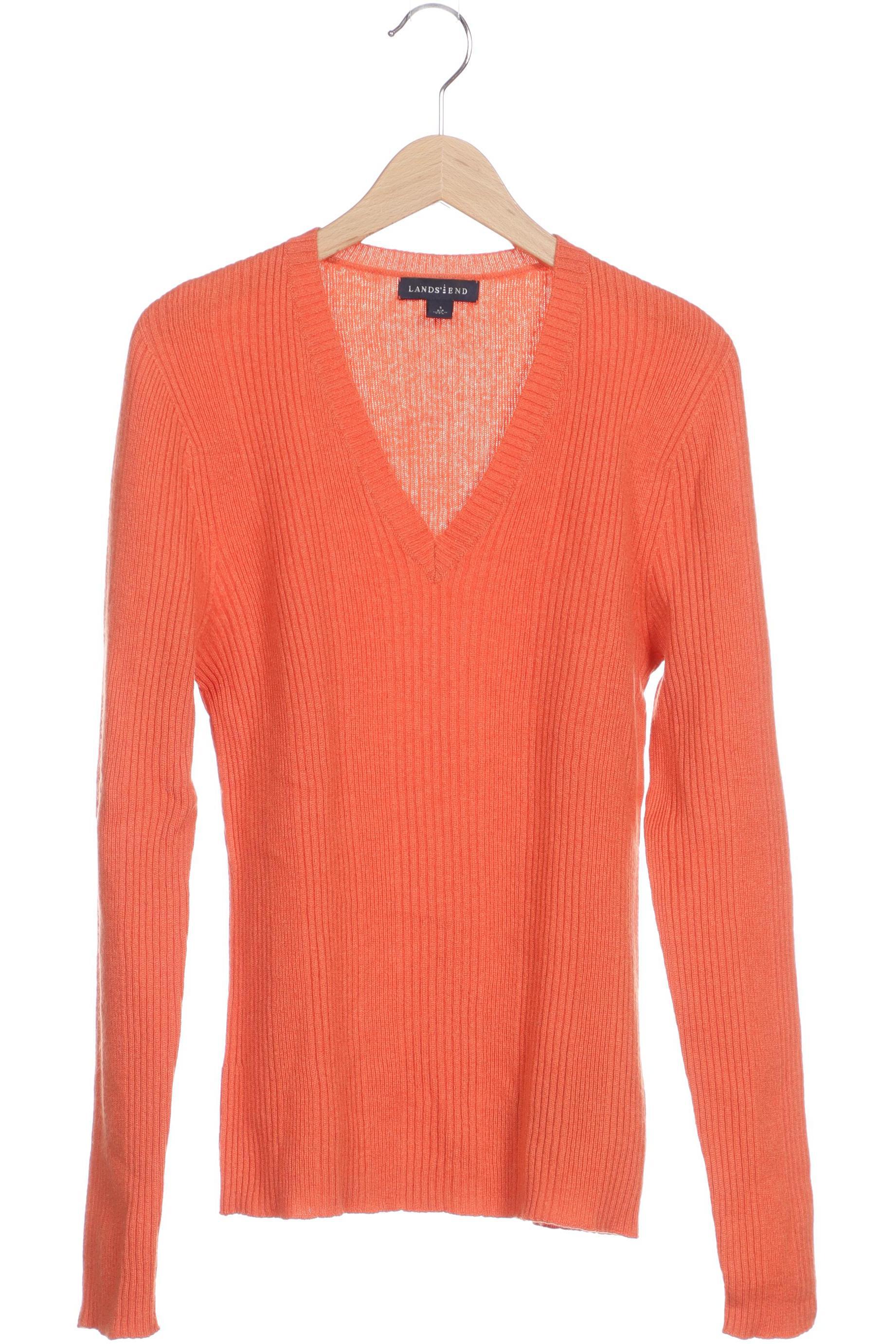 

Lands End Damen Pullover, orange, Gr.