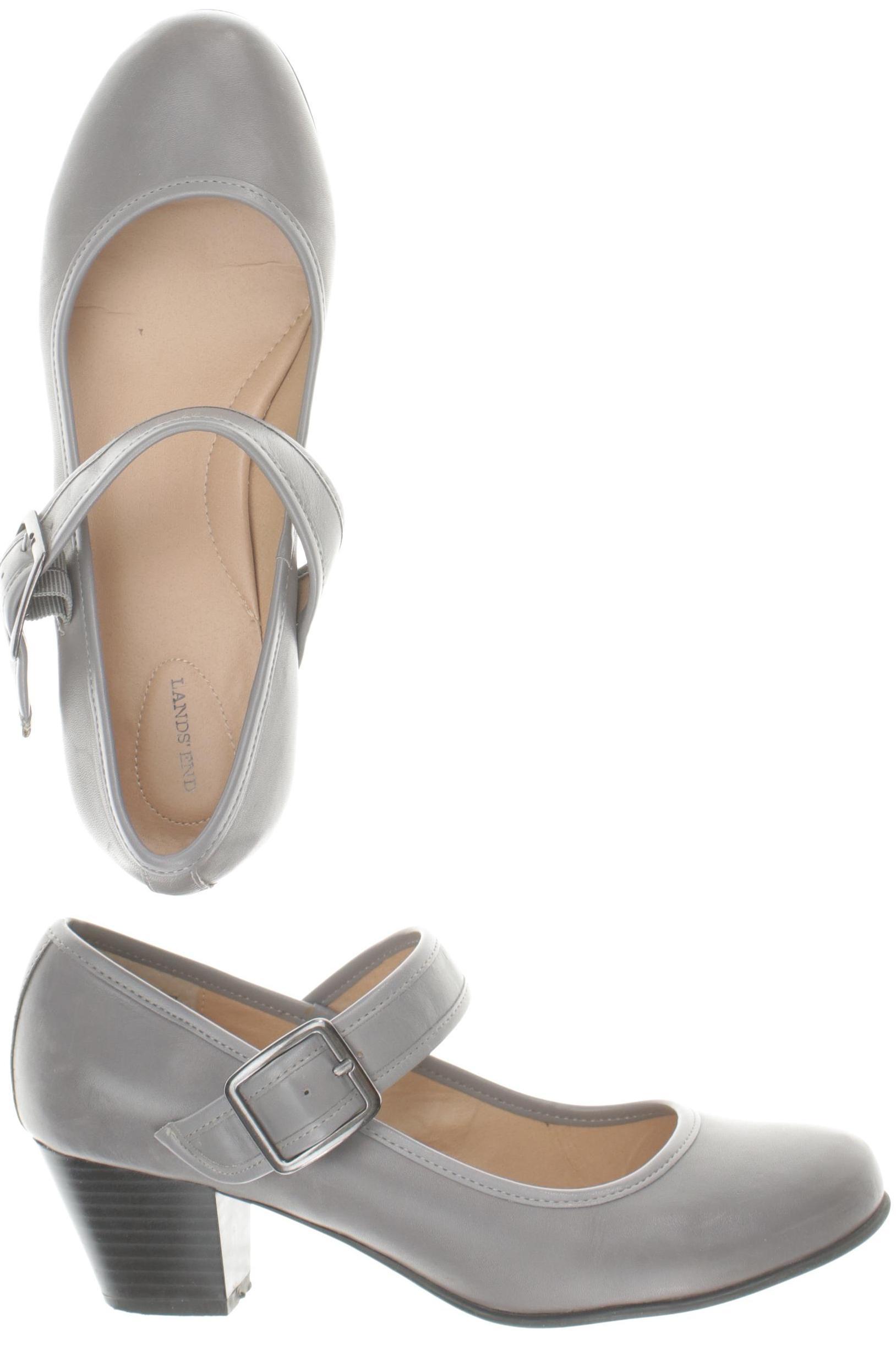 

Lands End Damen Pumps, grau, Gr. 38.5