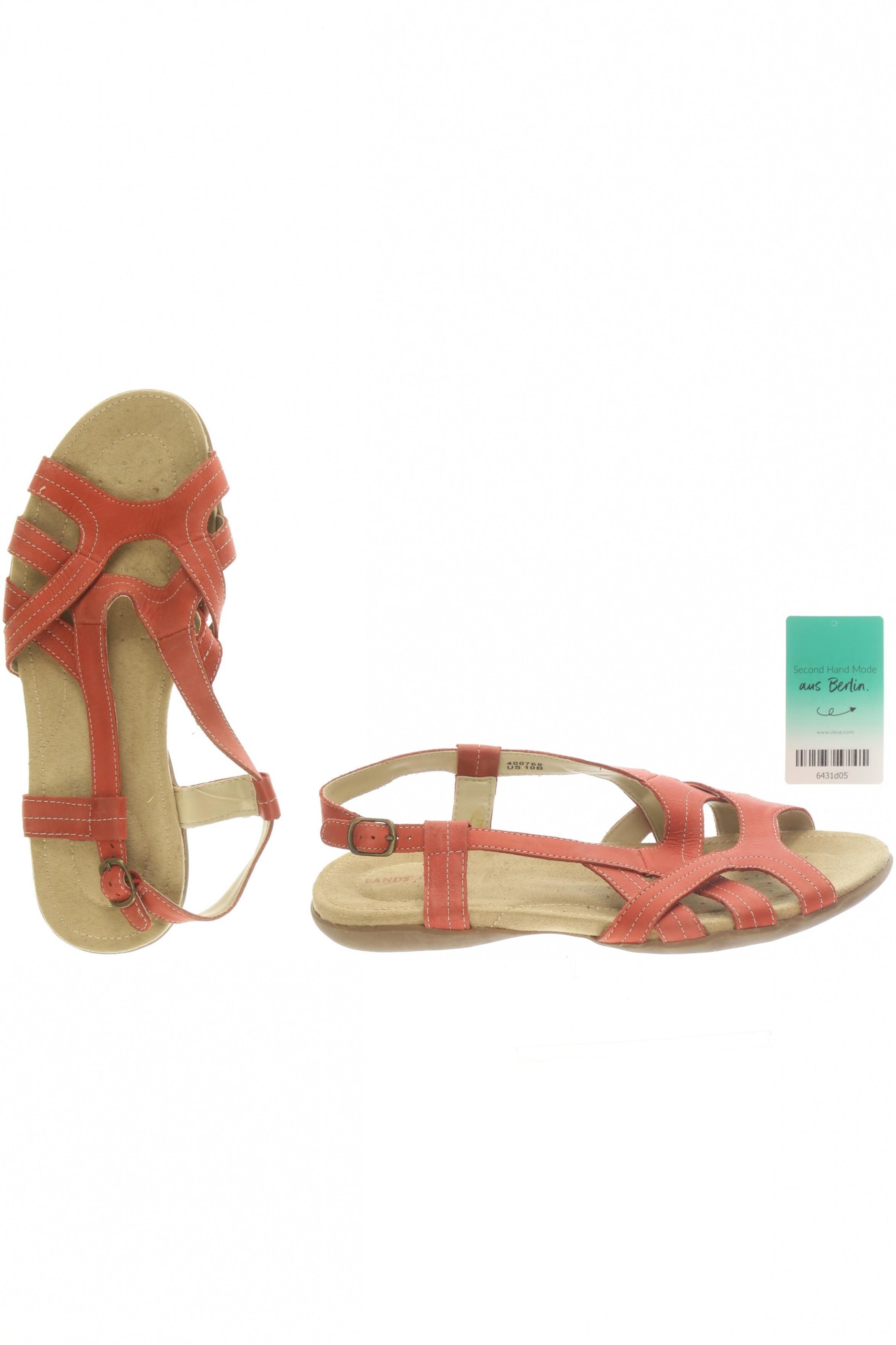 

Lands End Damen Sandale, rot, Gr. 38