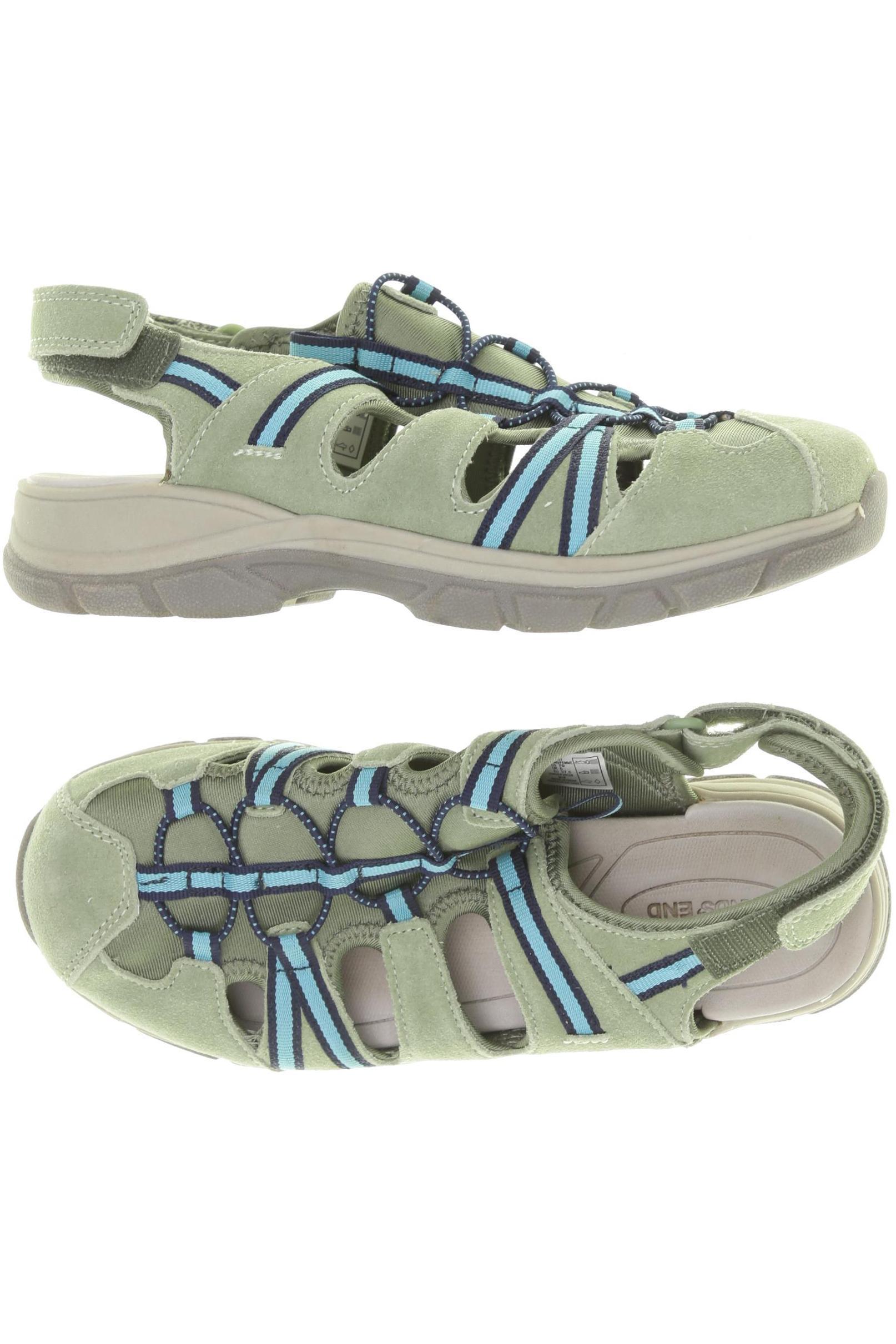 

Lands End Damen Sandale, grün, Gr. 37.5