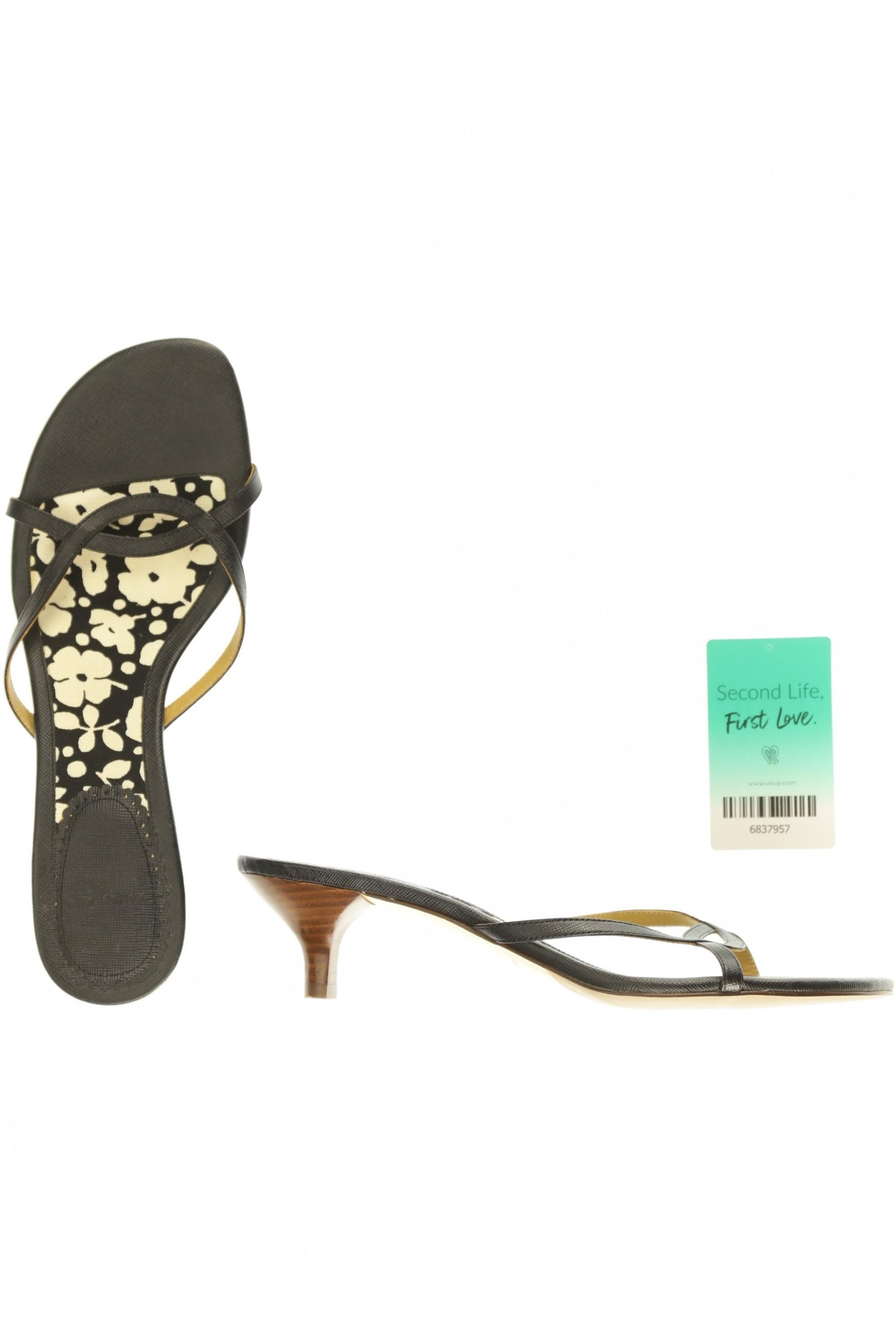 

Lands End Damen Sandale, schwarz, Gr. 8