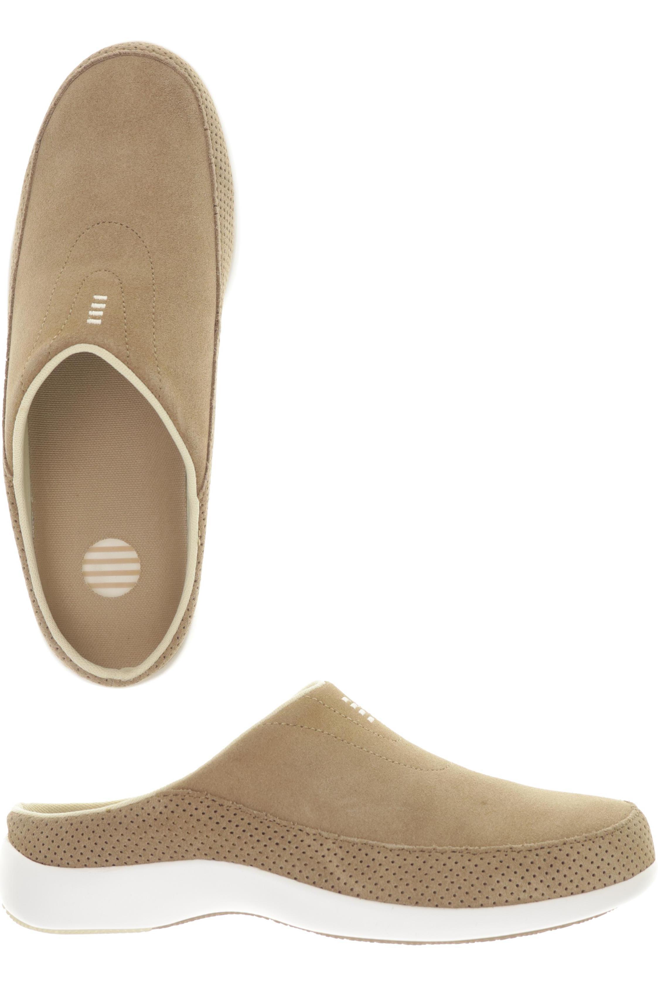 

Lands End Damen Sandale, beige, Gr. 8