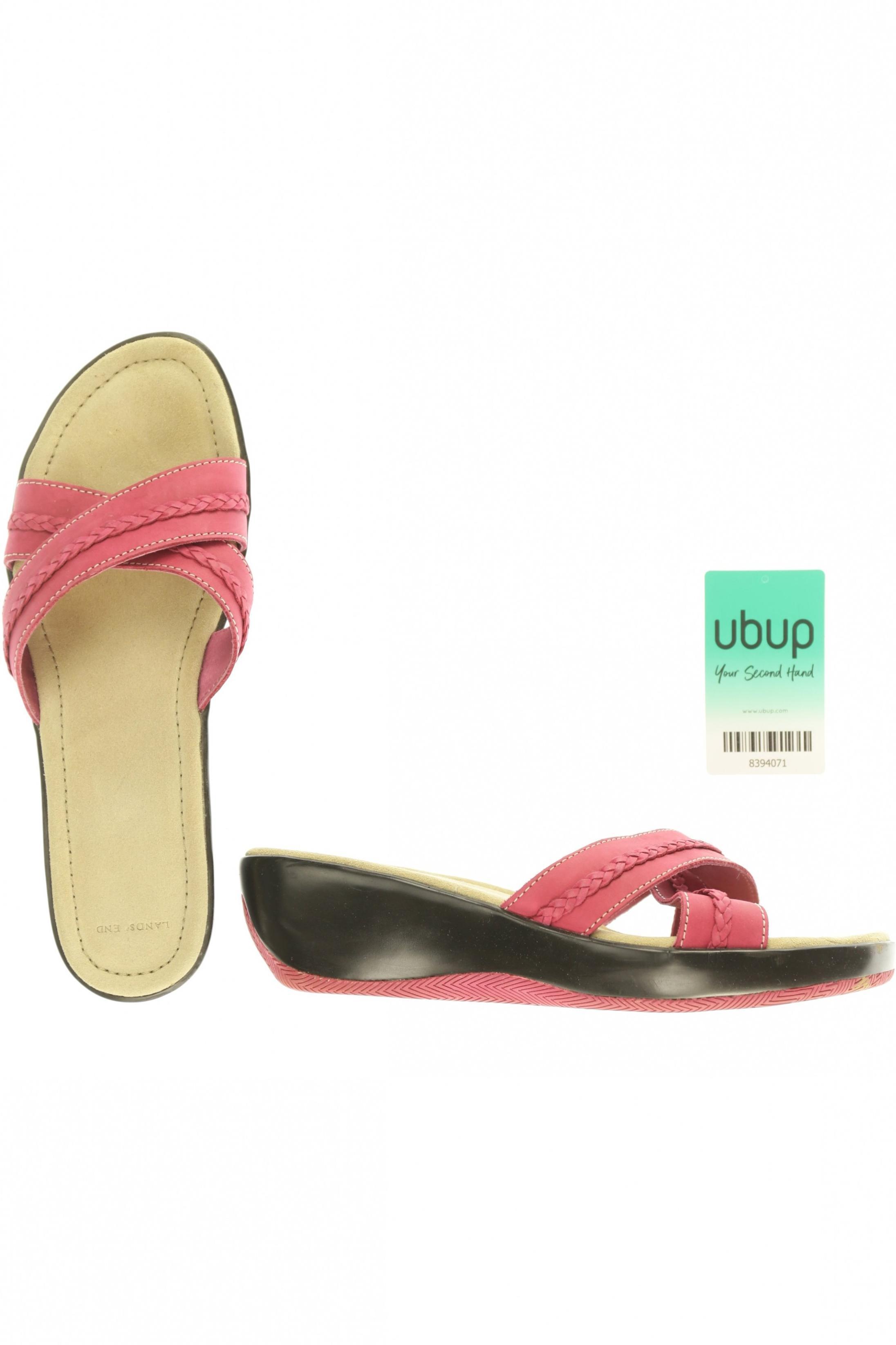 

Lands End Damen Sandale, pink, Gr. 7.5