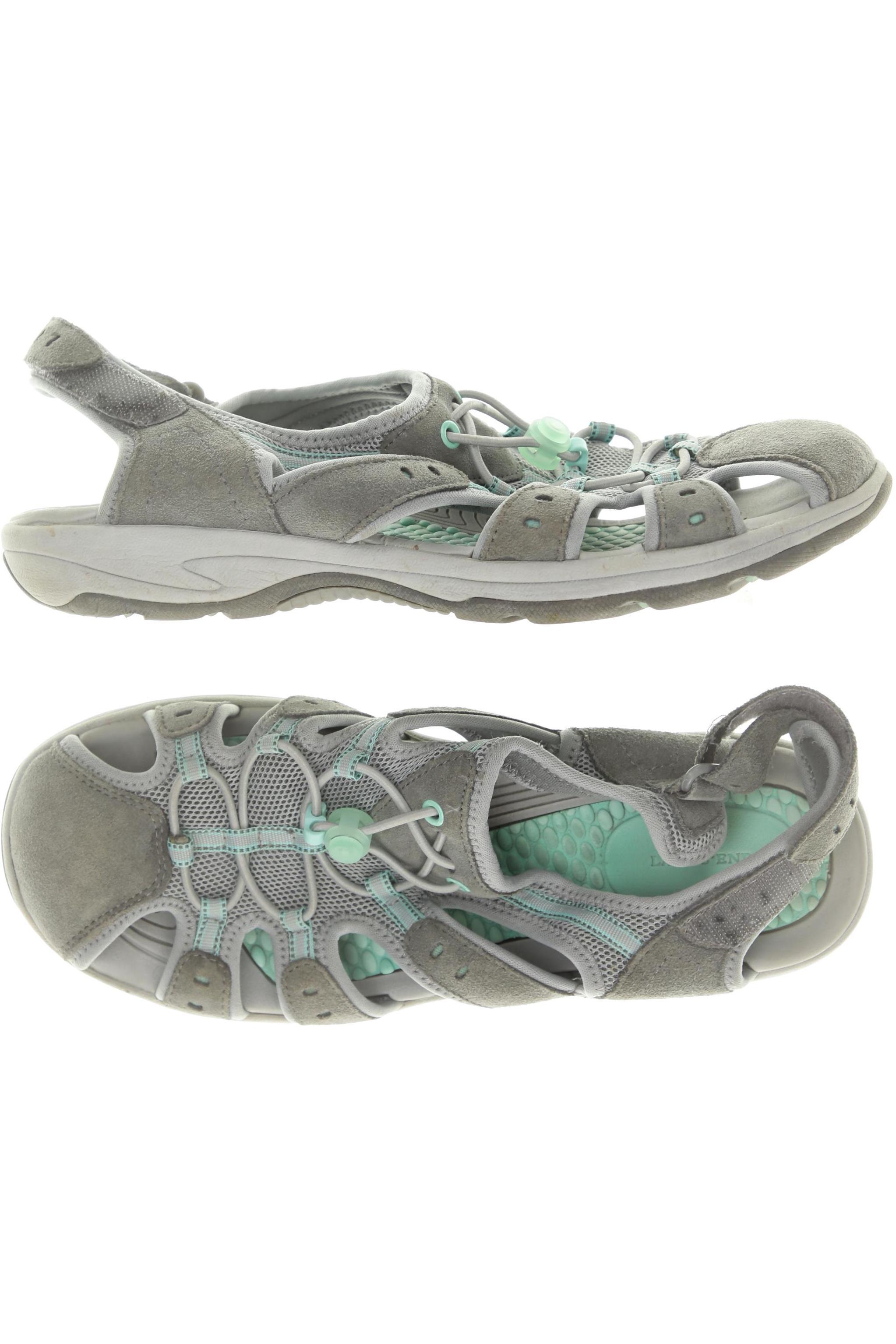 

Lands End Damen Sandale, grau, Gr. 41.5