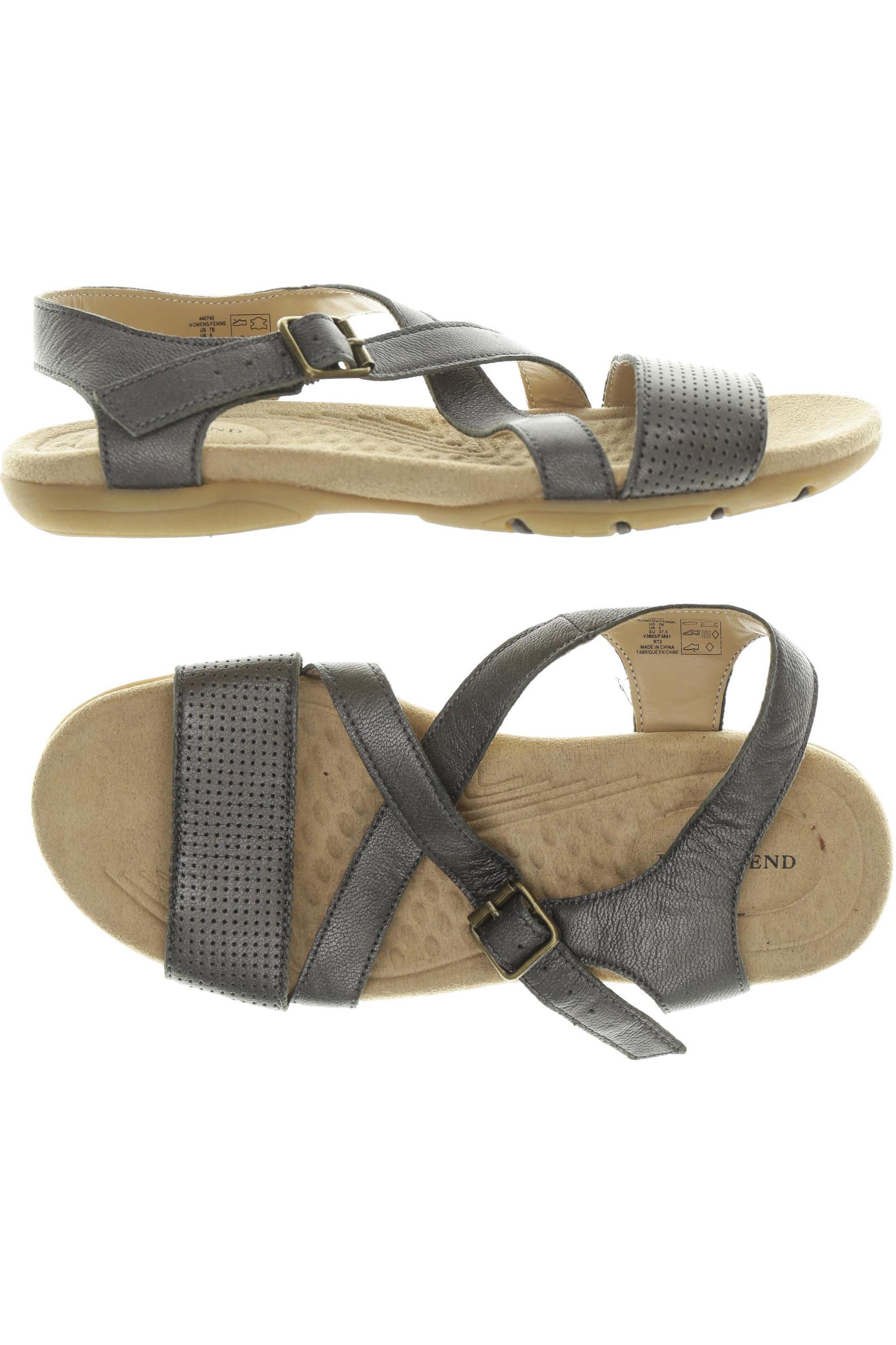 

Lands End Damen Sandale, grau, Gr. 37.5