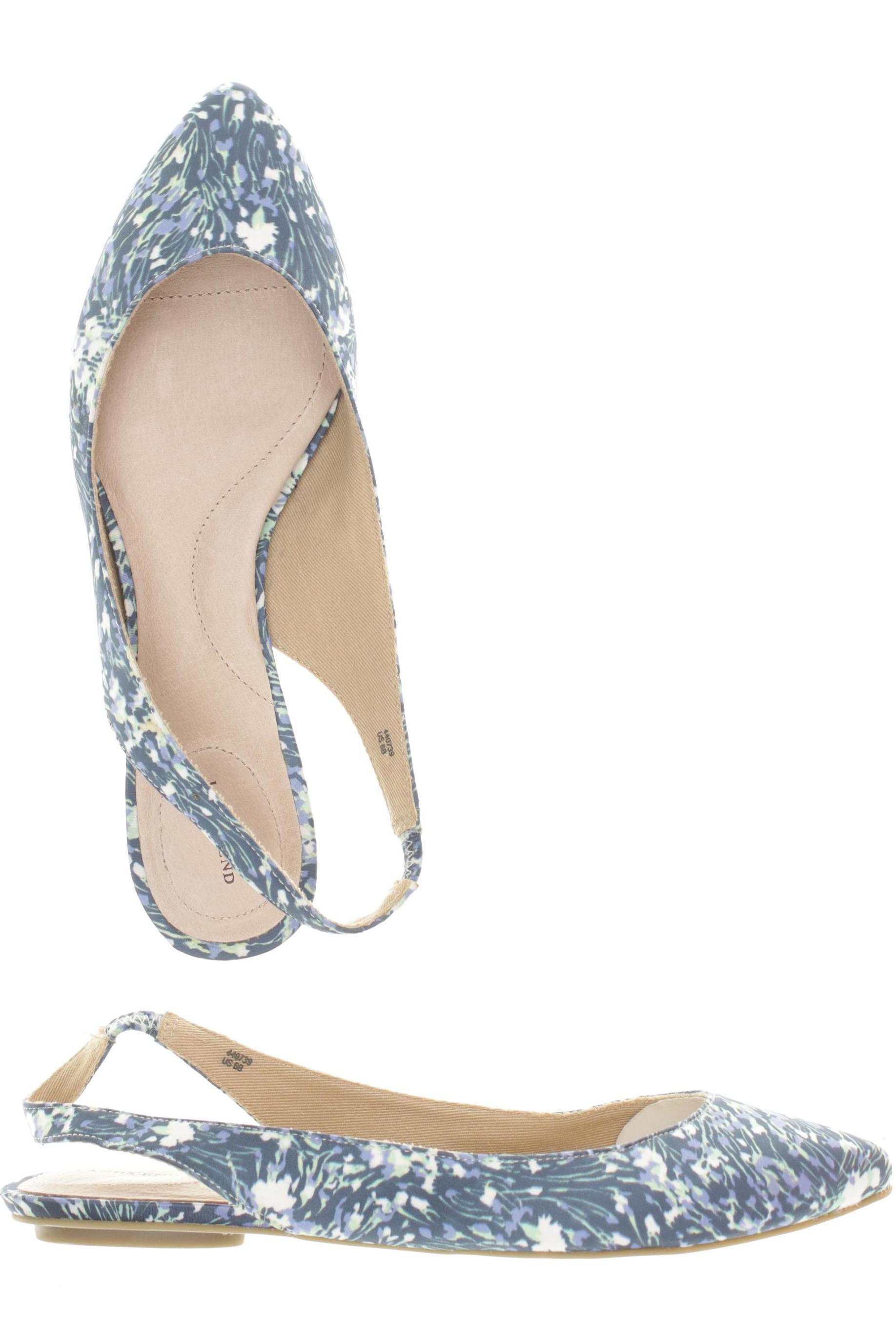 

Lands End Damen Sandale, blau, Gr. 6