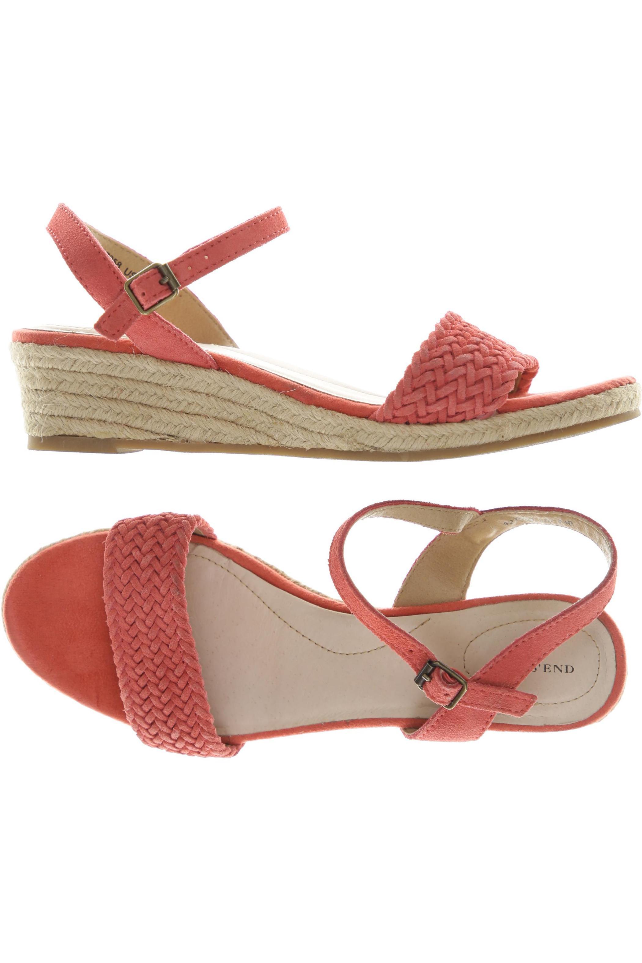 

Lands End Damen Sandale, pink, Gr. 7