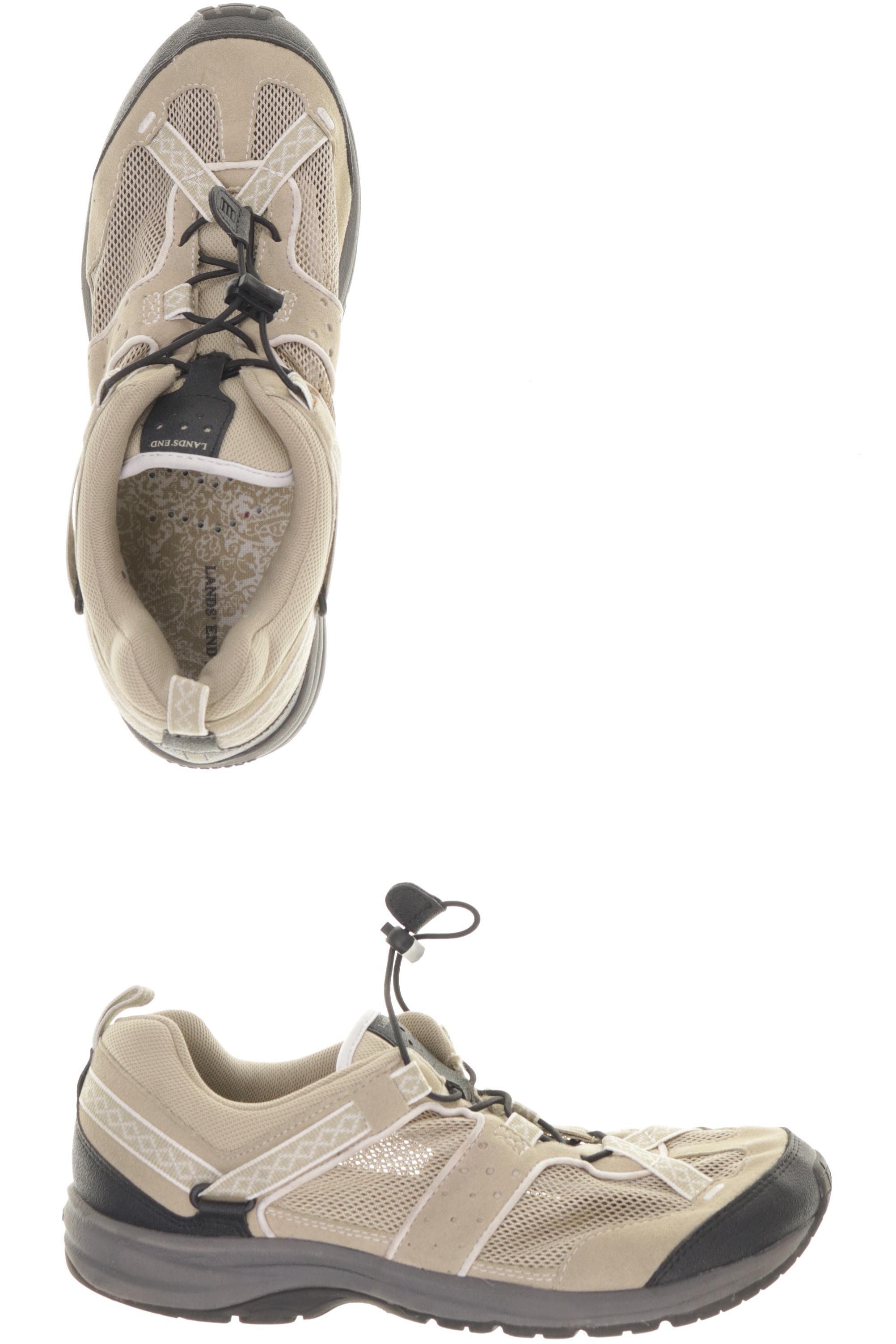 

Lands End Damen Sneakers, beige, Gr. 8