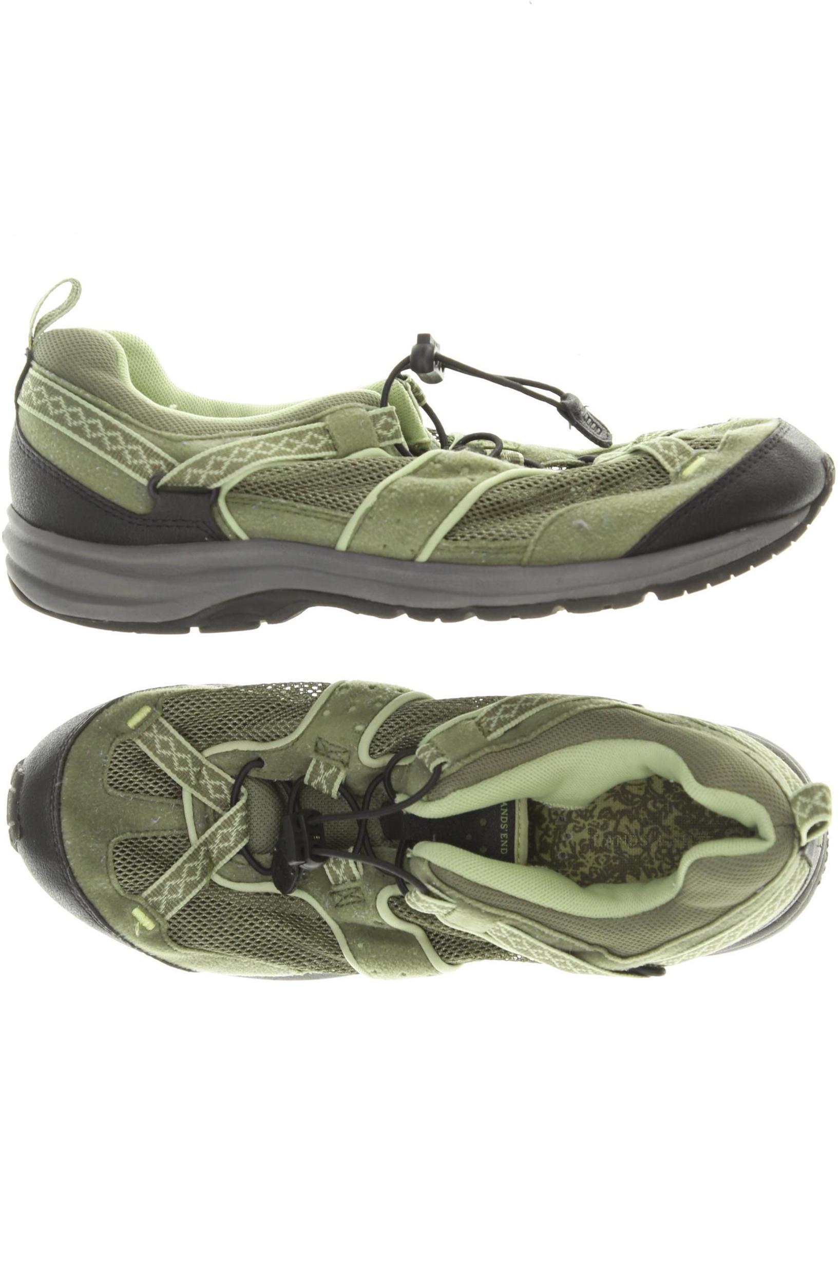 

Lands End Damen Sneakers, grün, Gr. 8