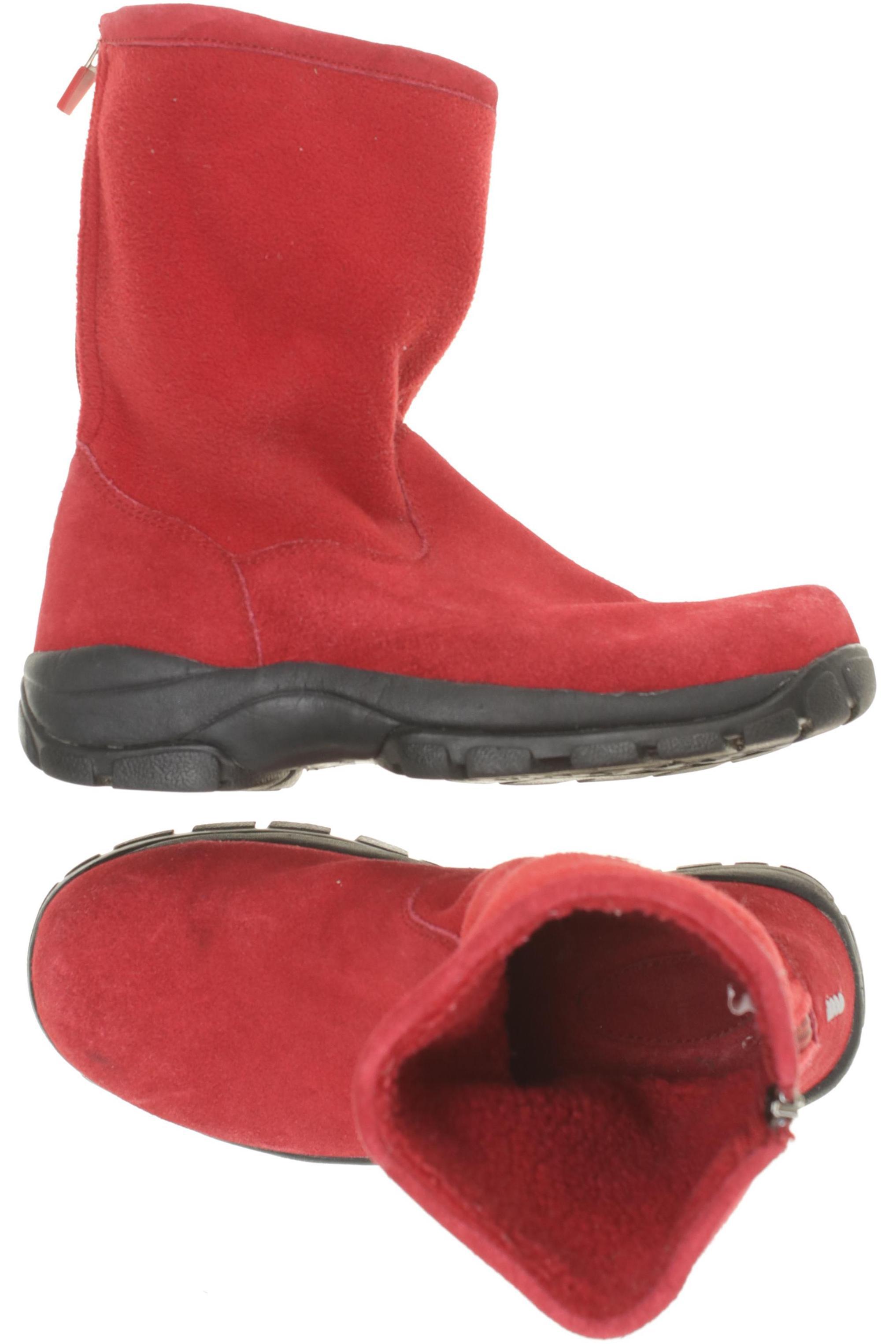 

Lands End Damen Stiefelette, rot, Gr. 7