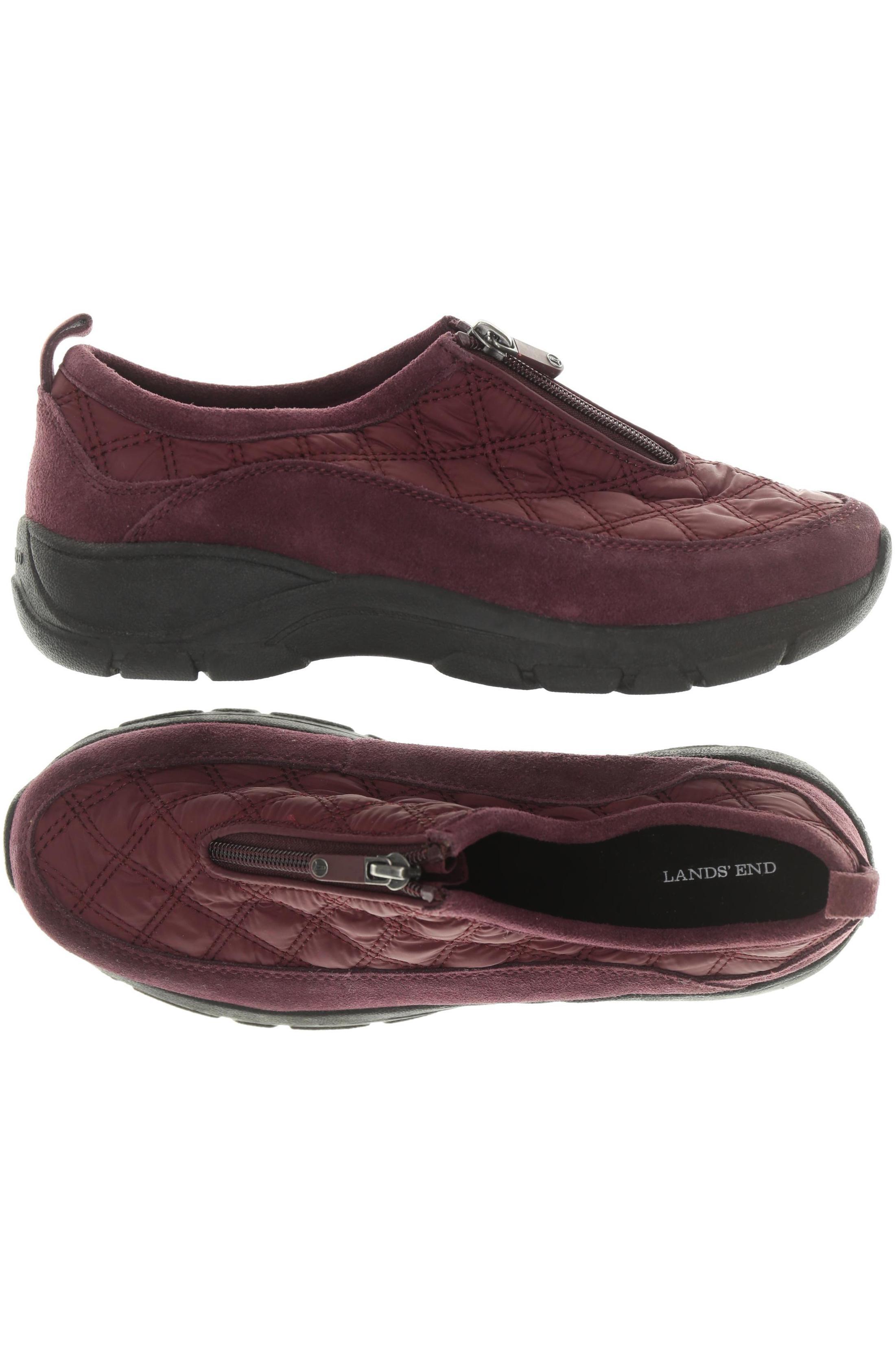 

Lands End Damen Halbschuh, rot, Gr. 39