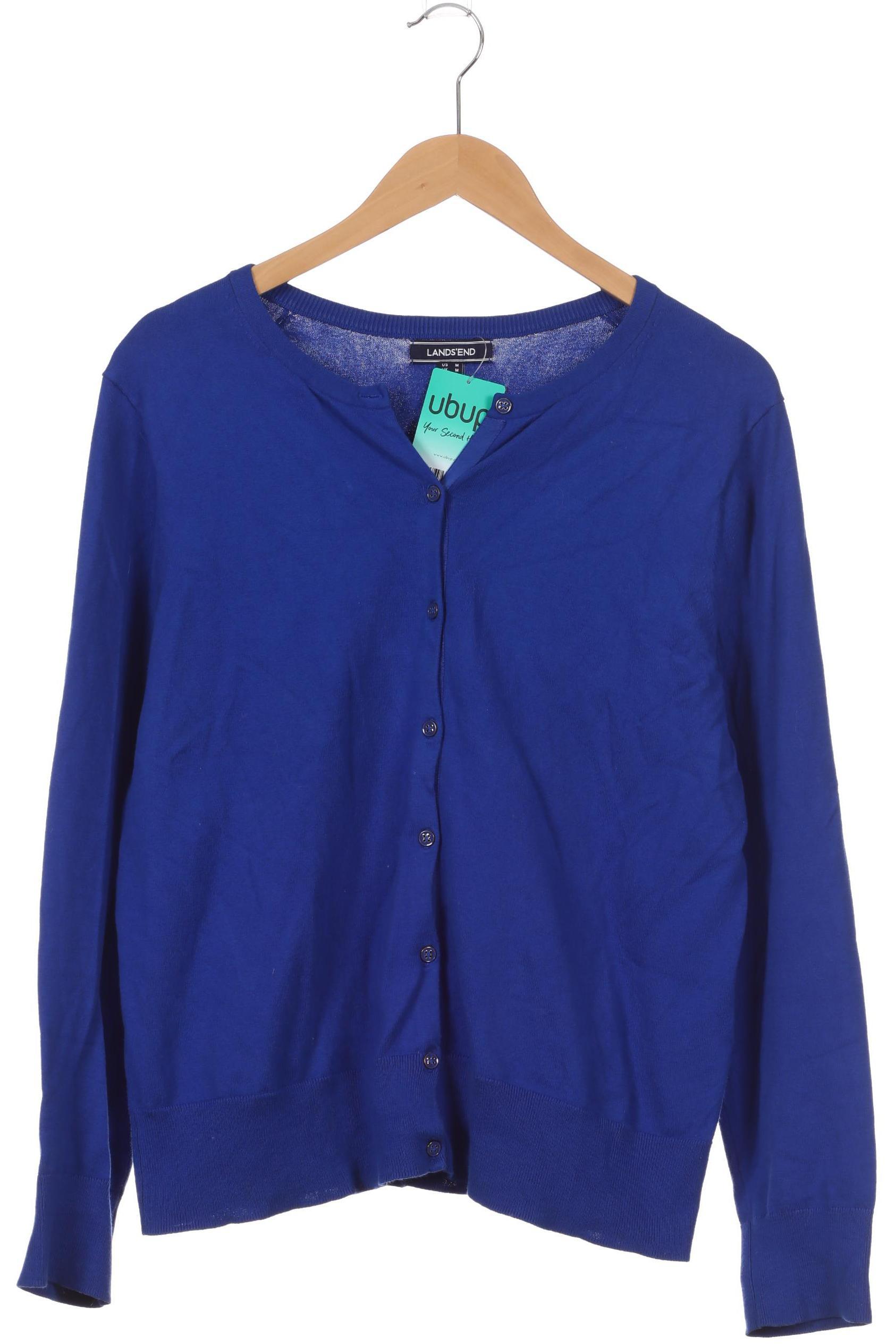 

Lands End Damen Strickjacke, blau, Gr.