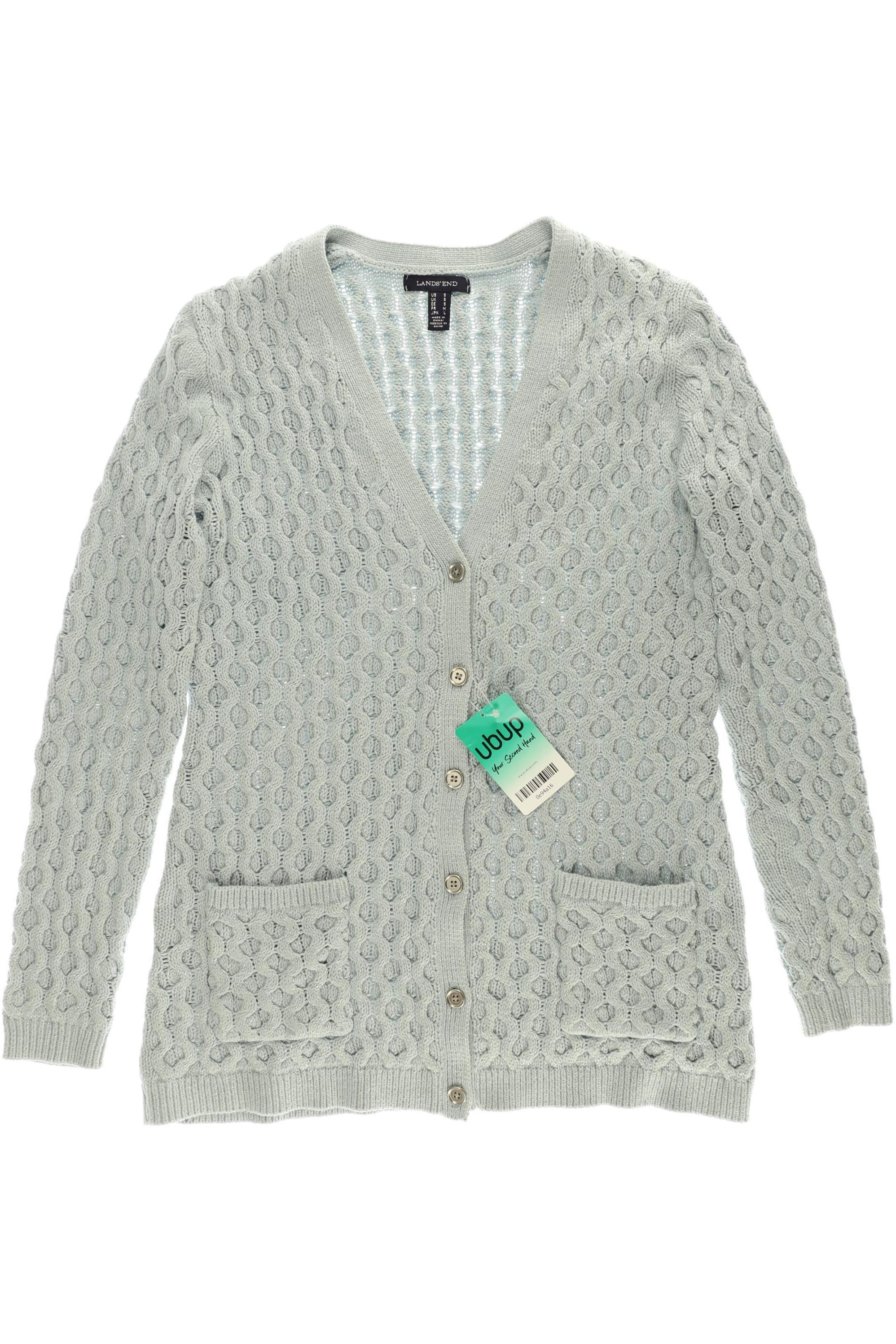 

Lands End Damen Strickjacke, blau, Gr.