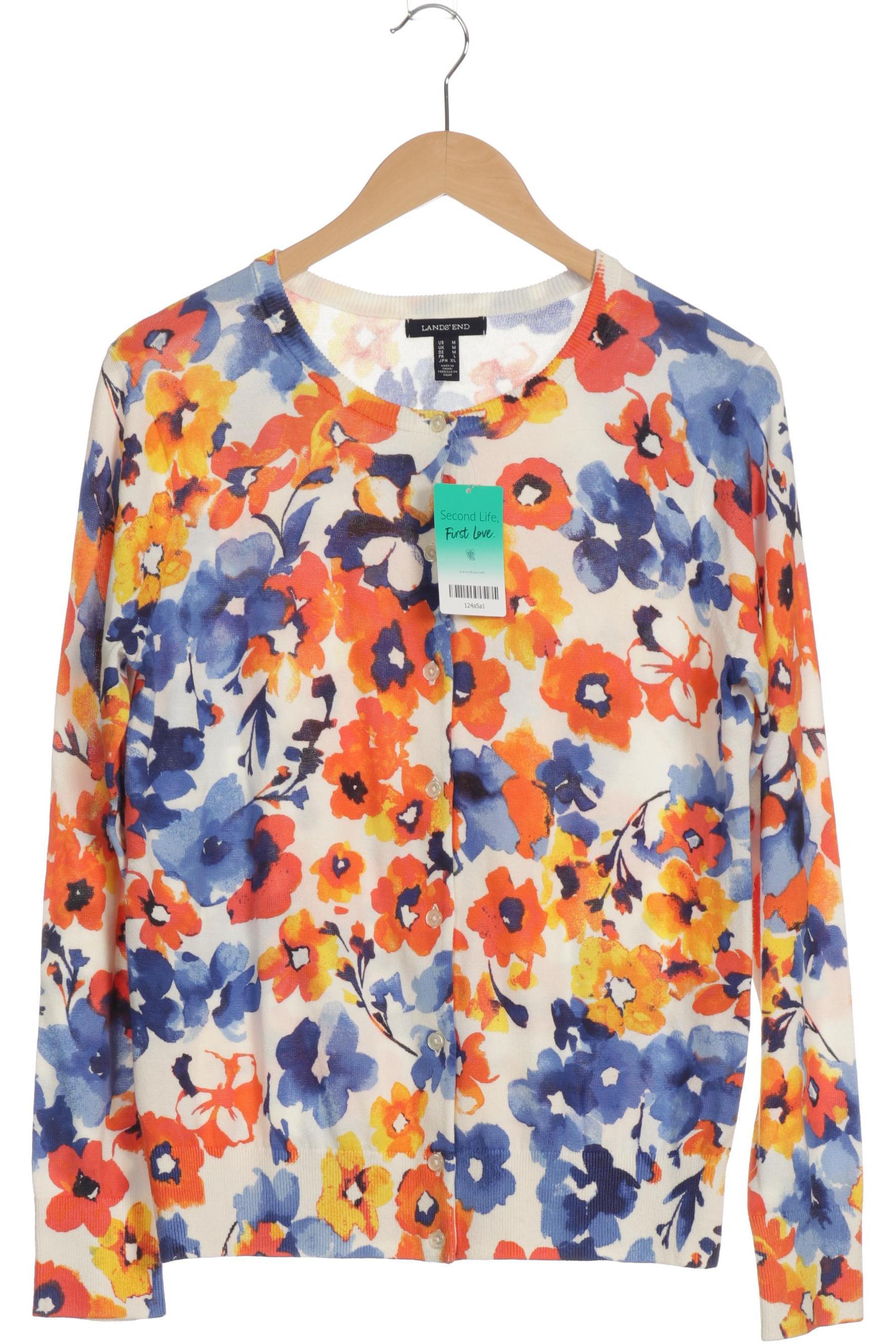 

Lands End Damen Strickjacke, weiß, Gr.