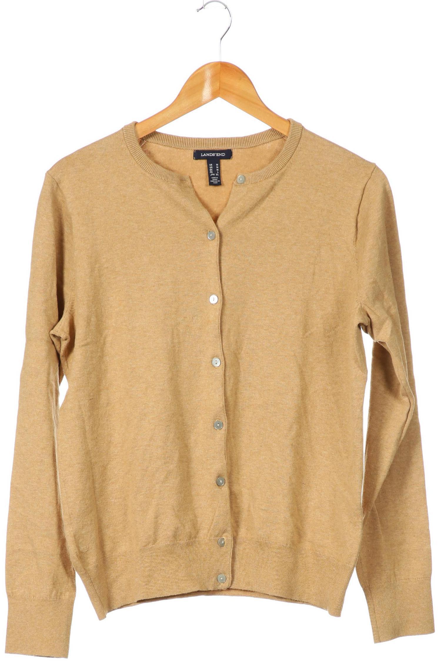 

Lands End Damen Strickjacke, beige, Gr.