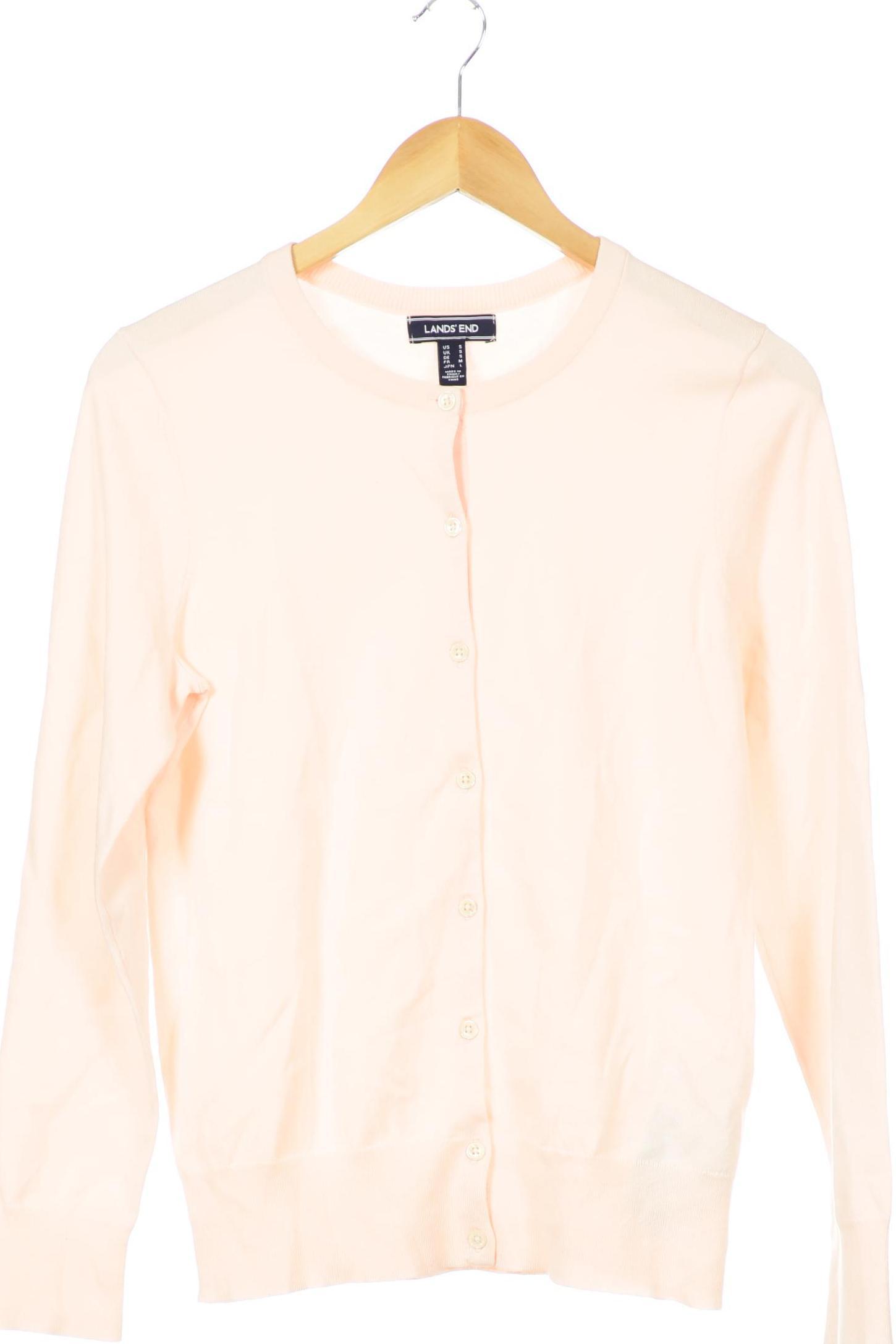 

Lands End Damen Strickjacke, pink, Gr.