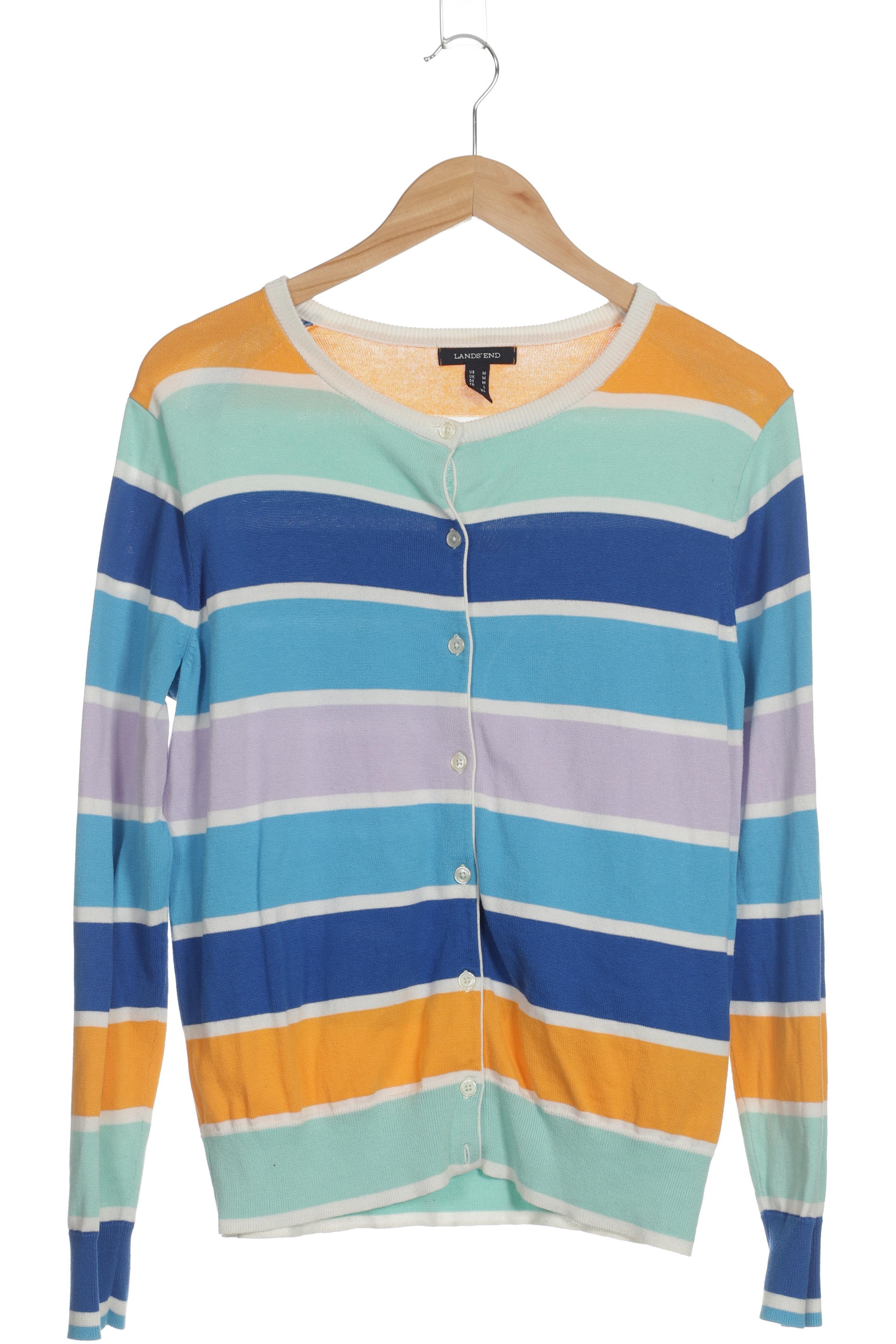 

Lands End Damen Strickjacke, blau, Gr.