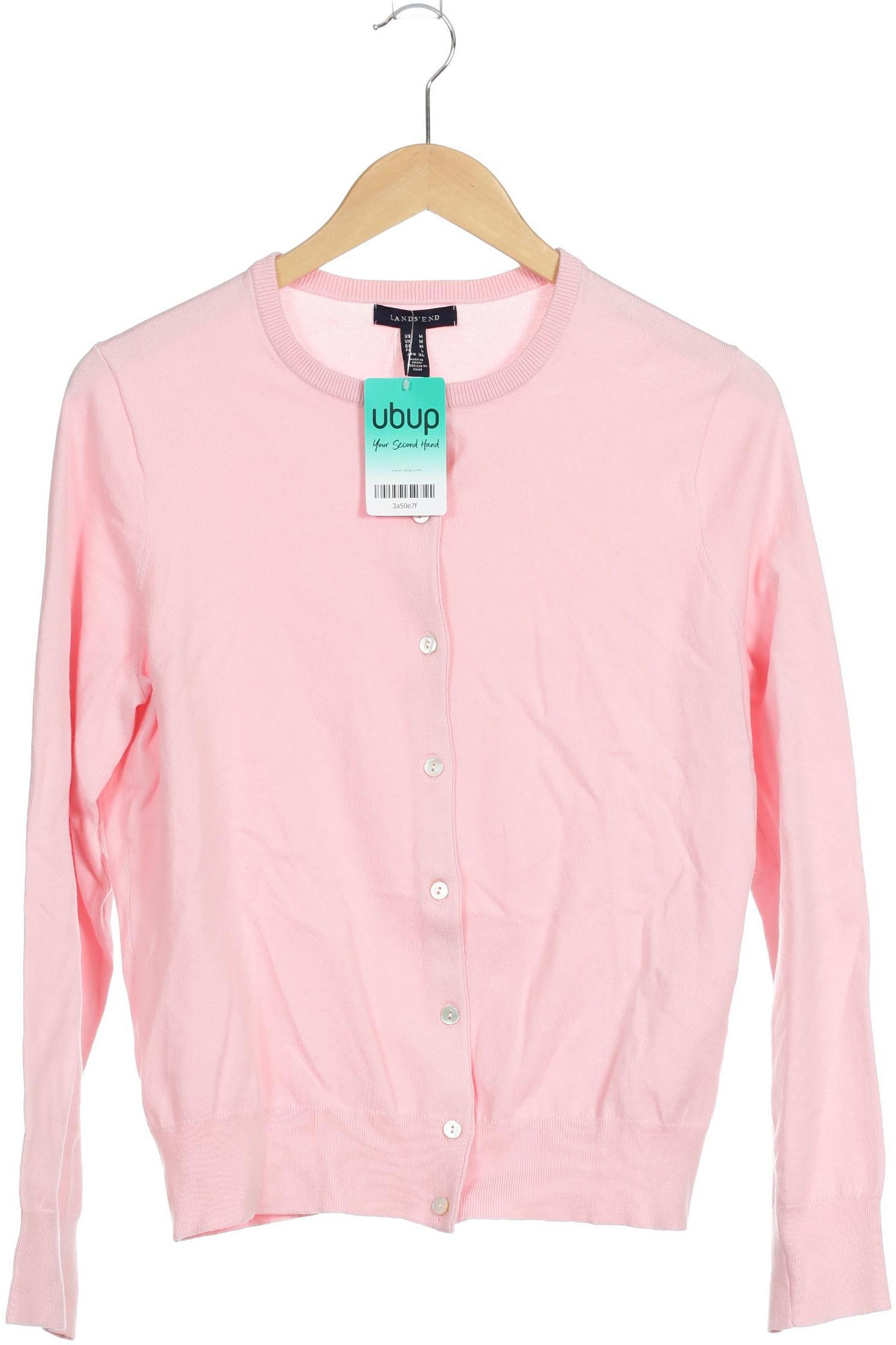 

Lands End Damen Strickjacke, pink, Gr.