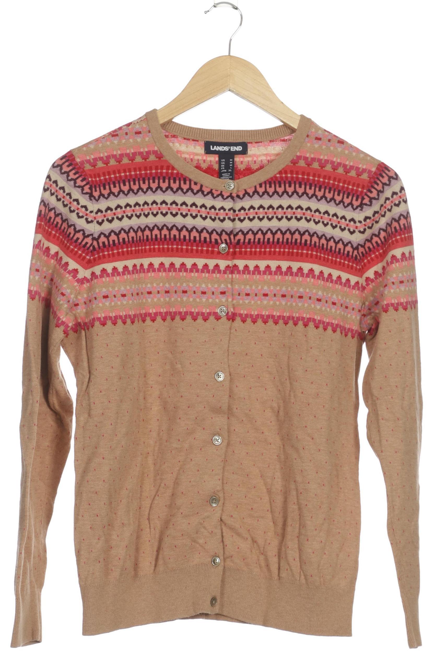 

Lands End Damen Strickjacke, braun, Gr.